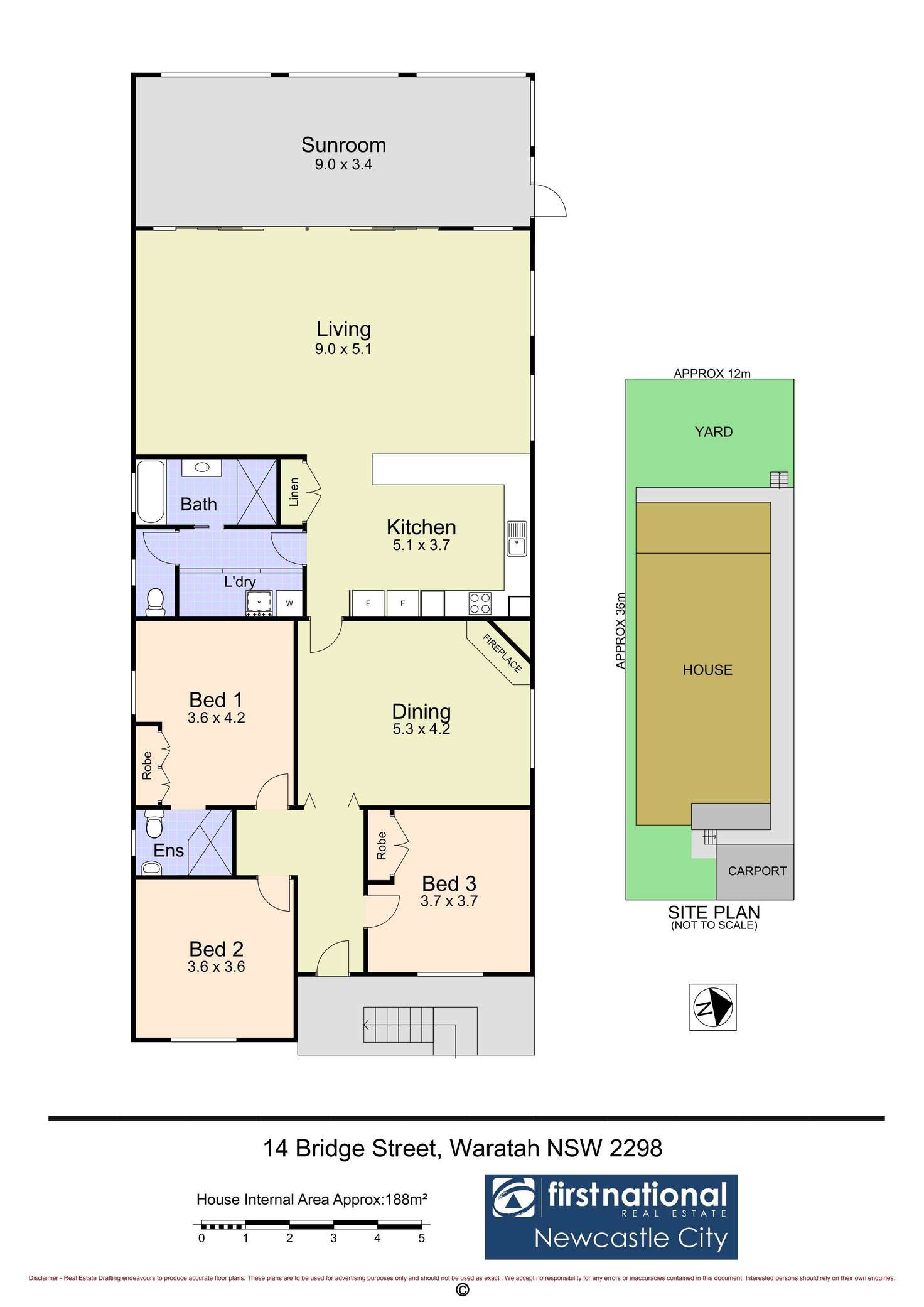 Floorplan of Homely house listing, 14 Bridge Street, Waratah NSW 2298