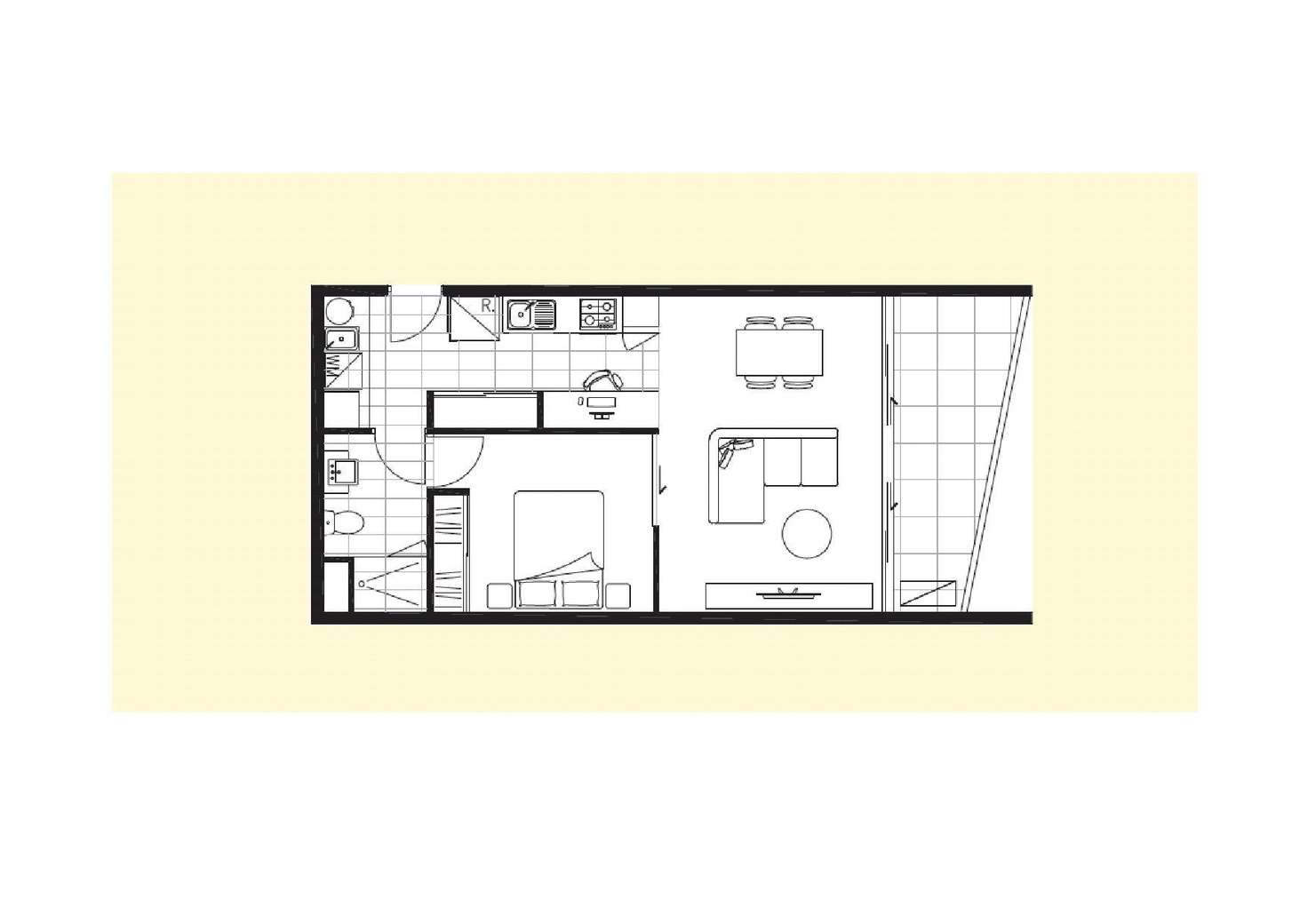 Floorplan of Homely apartment listing, 704/80 Cheltenham Road, Dandenong VIC 3175