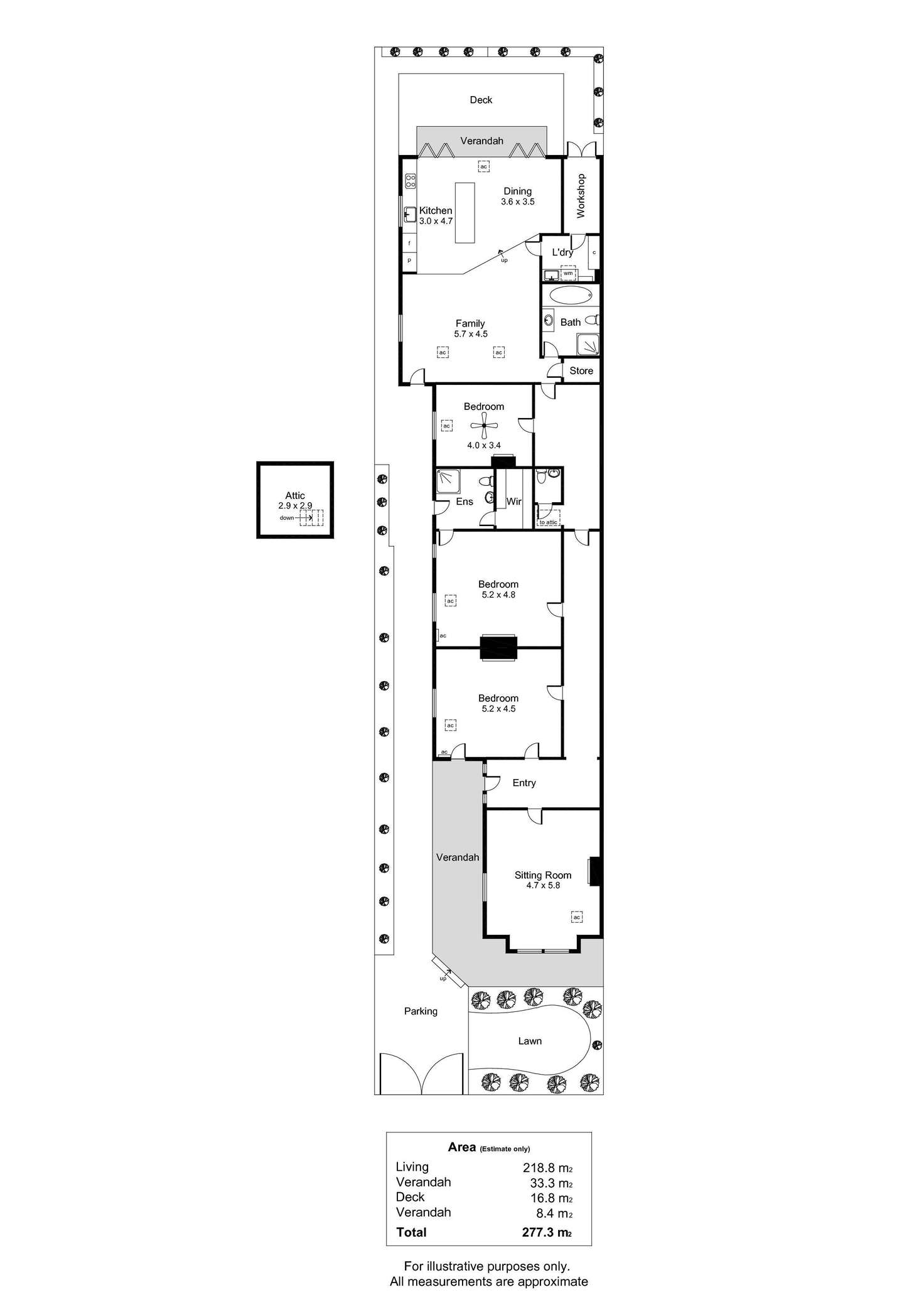 Floorplan of Homely house listing, 188 Barton Terrace West, North Adelaide SA 5006