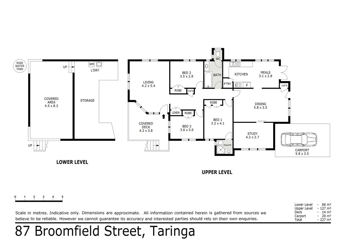 Floorplan of Homely house listing, 87 Broomfield Street, Taringa QLD 4068