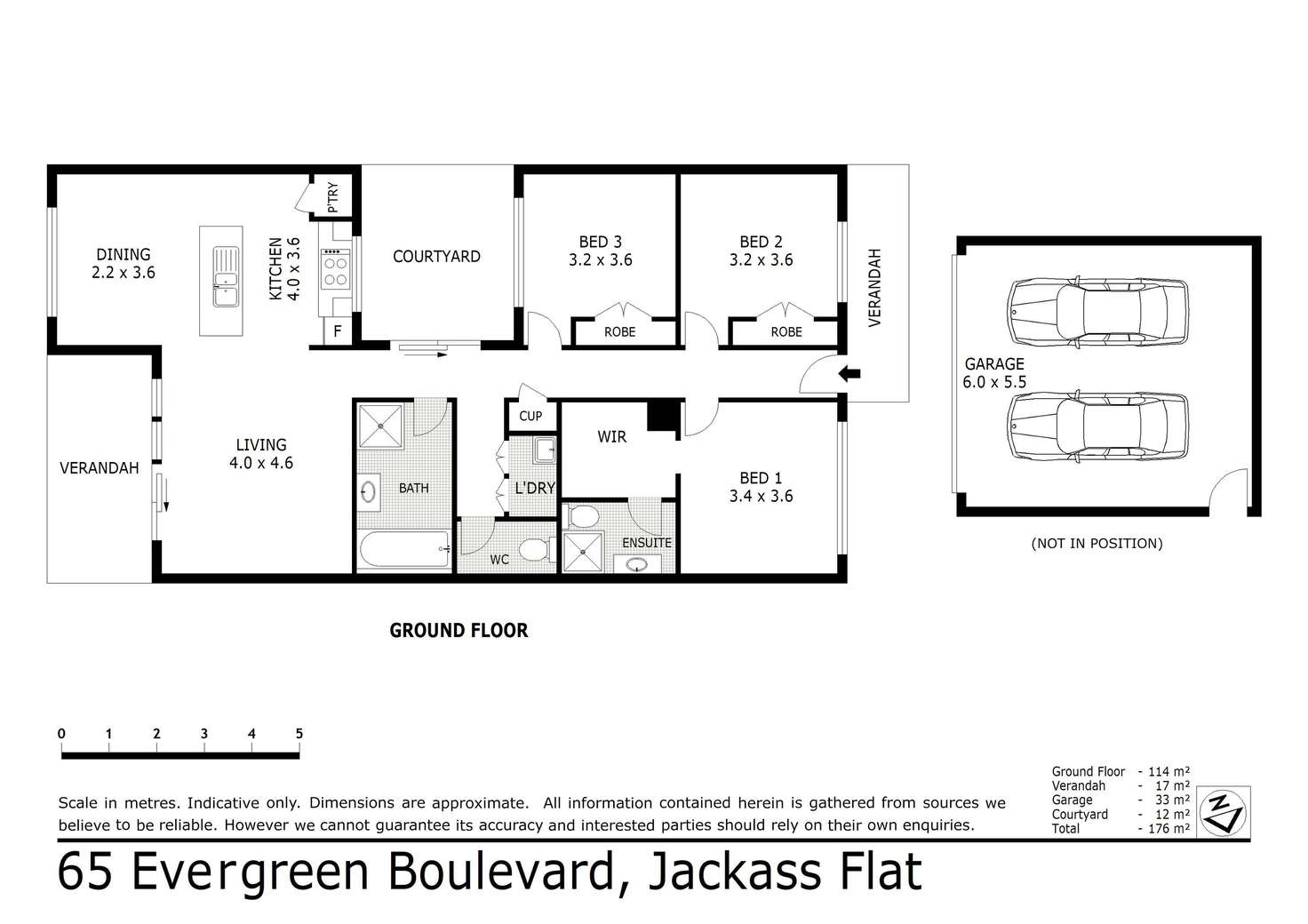 Floorplan of Homely house listing, 65 (Lot 50 Evergreen Boulevard, Jackass Flat VIC 3556