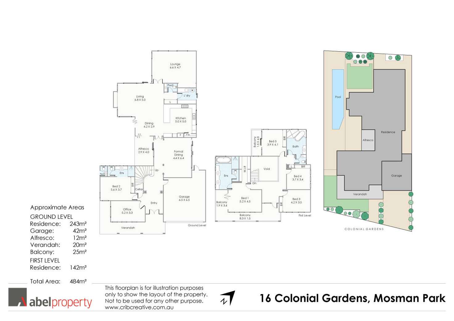 Floorplan of Homely house listing, 16 Colonial Gardens, Mosman Park WA 6012