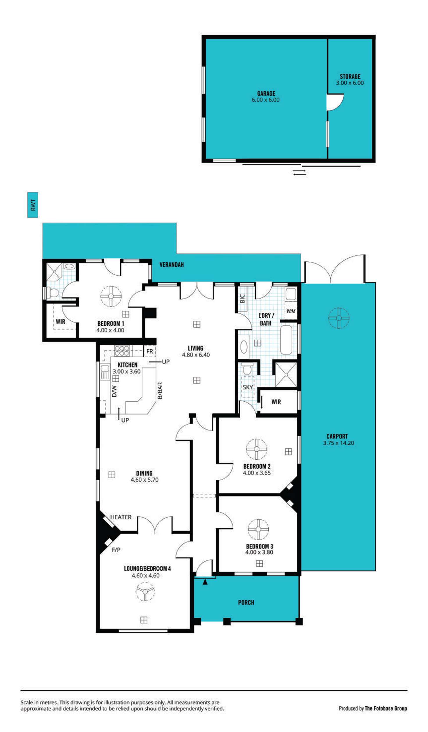 Floorplan of Homely house listing, 2 Clayton Avenue, Plympton SA 5038