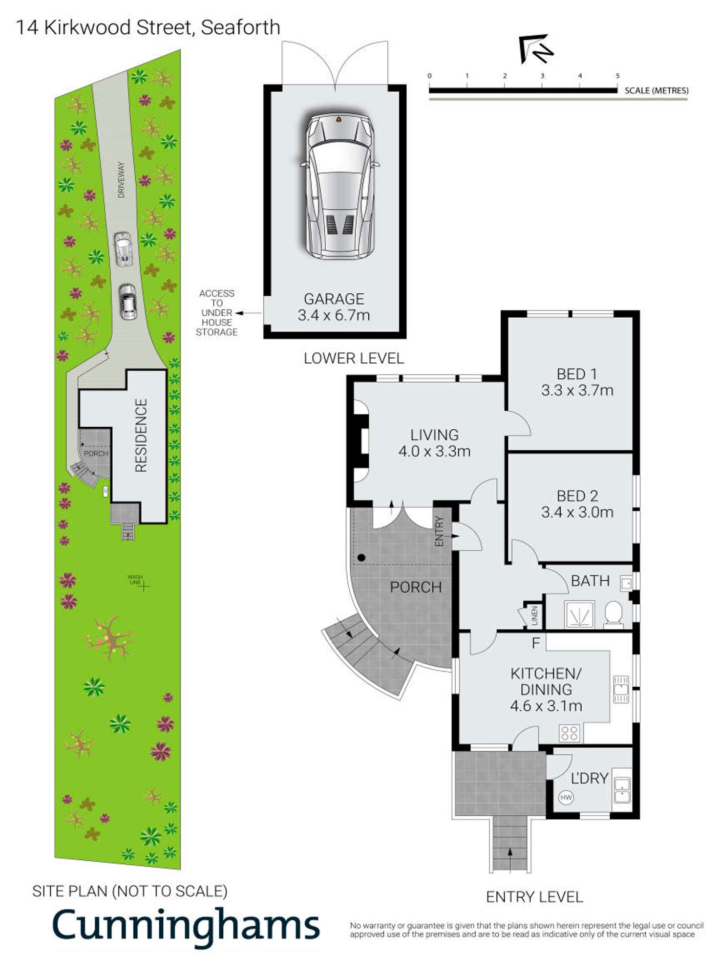 Floorplan of Homely house listing, 14 Kirkwood Street, Seaforth NSW 2092