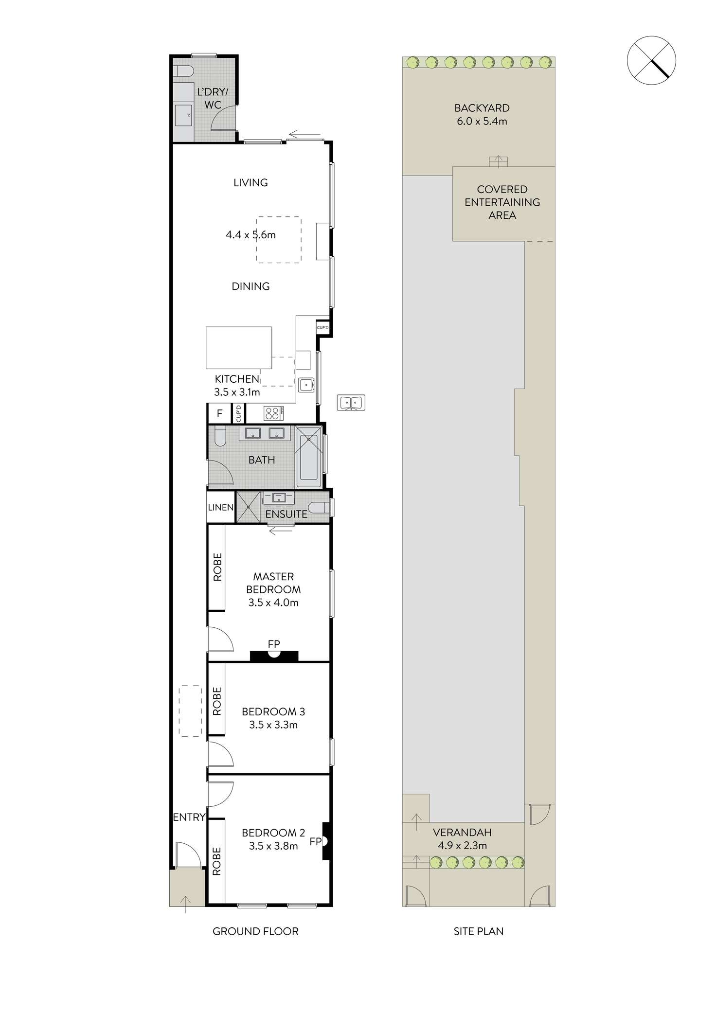 Floorplan of Homely house listing, 64 Samuel Street, Tempe NSW 2044
