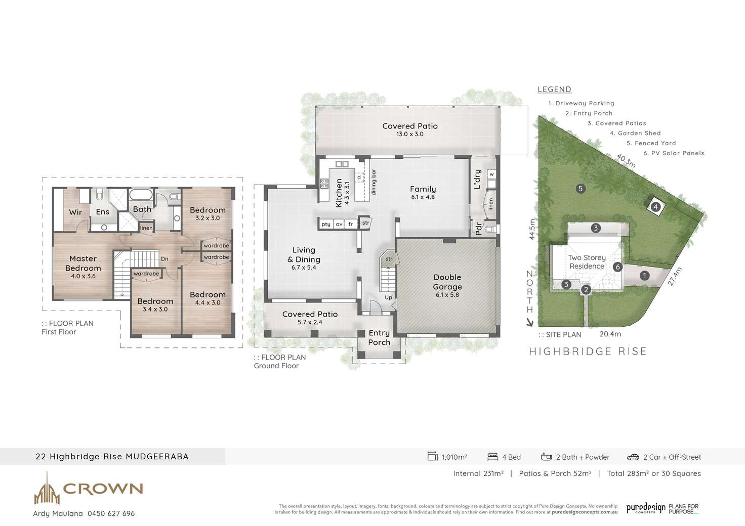 Floorplan of Homely house listing, 22 Highbridge Rise, Mudgeeraba QLD 4213