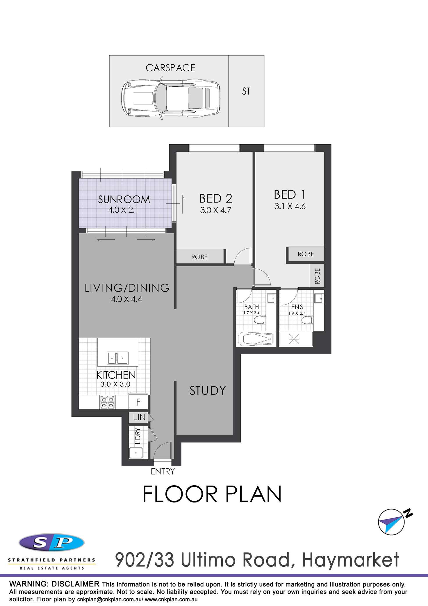 Floorplan of Homely apartment listing, 902/33 Ultimo Road, Haymarket NSW 2000