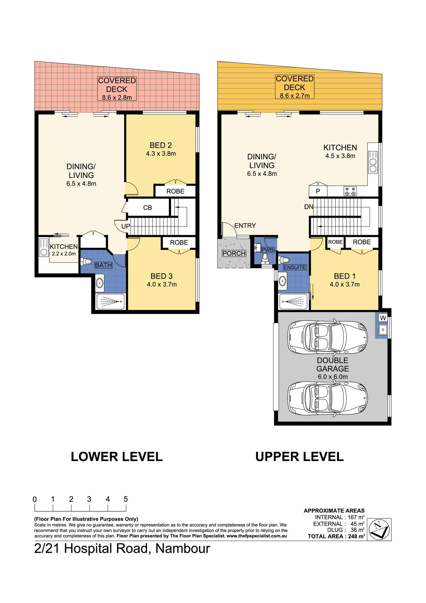 Floorplan of Homely townhouse listing, 2/21 Hospital Road, Nambour QLD 4560