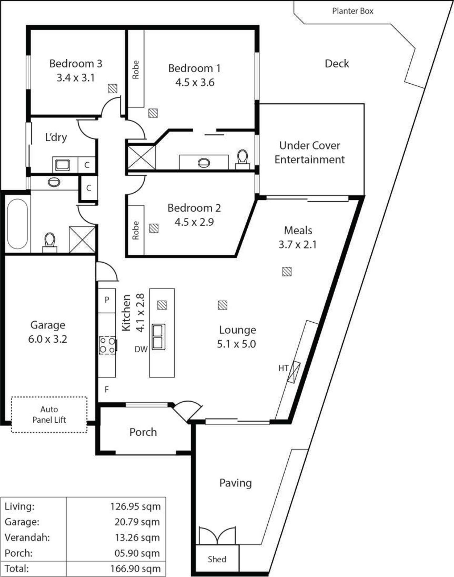Floorplan of Homely house listing, 11 Baanga Road, Morphett Vale SA 5162