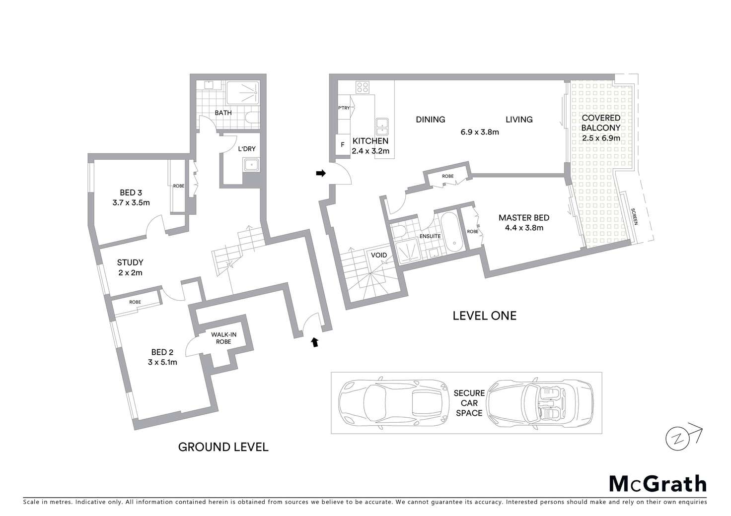 Floorplan of Homely apartment listing, 203/21A Hickson Road, Walsh Bay NSW 2000