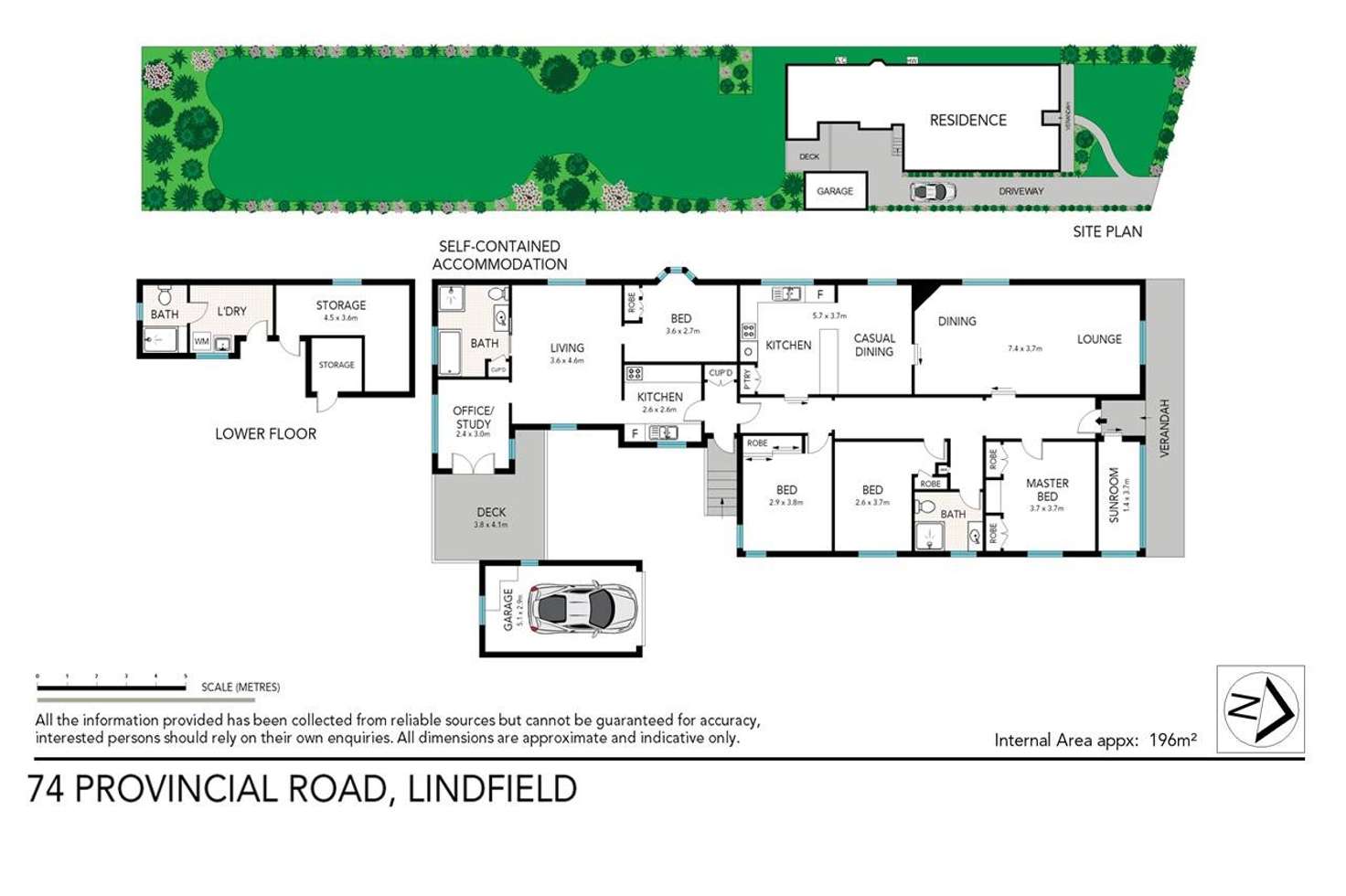 Floorplan of Homely house listing, 74 Provincial Road, Lindfield NSW 2070