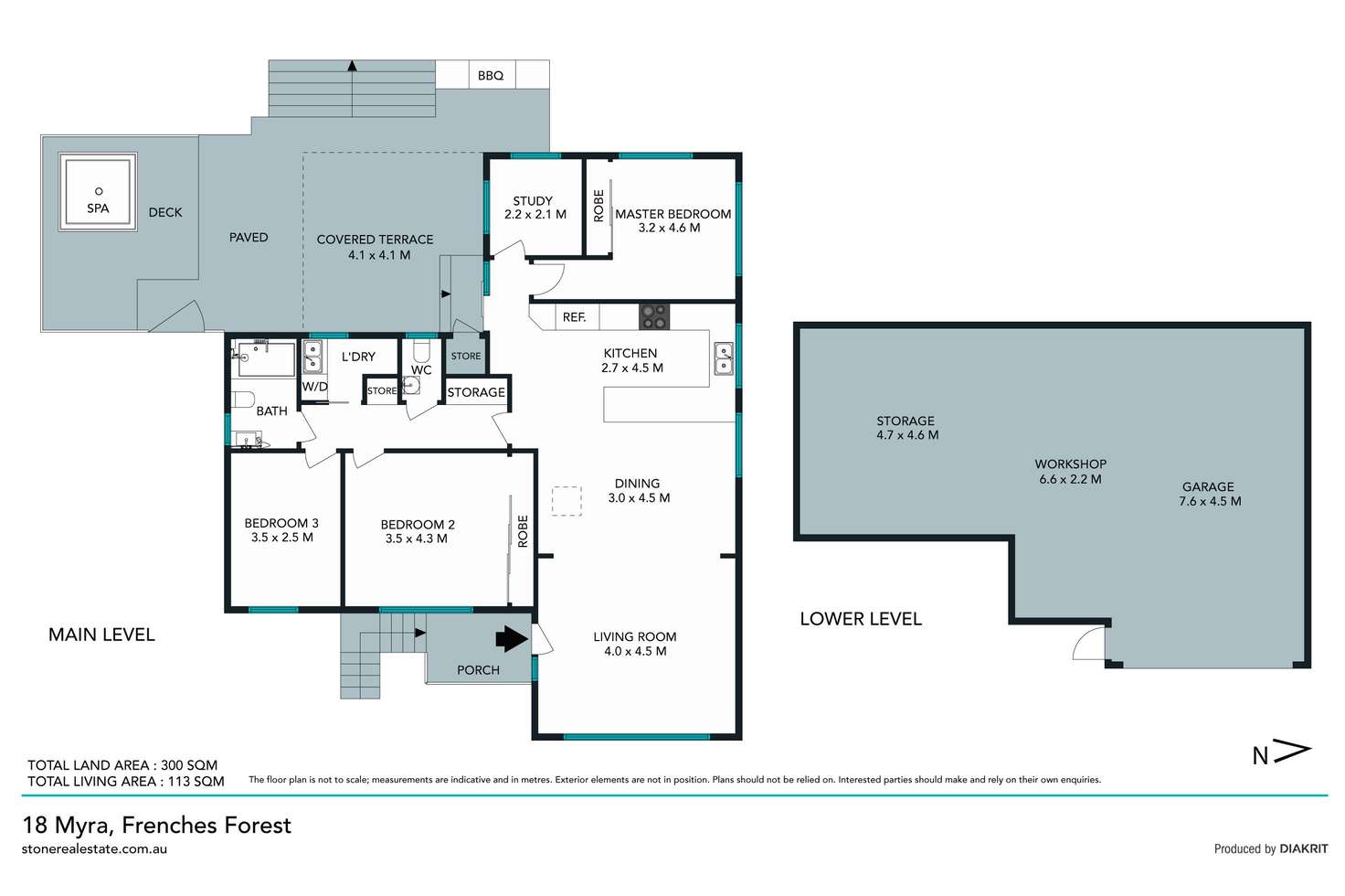Floorplan of Homely house listing, 18 Myra Street, Frenchs Forest NSW 2086