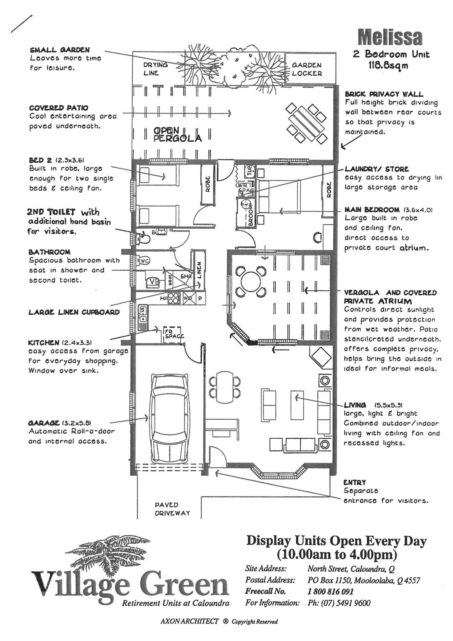 Floorplan of Homely unit listing, 67/31 North Street, Caloundra QLD 4551