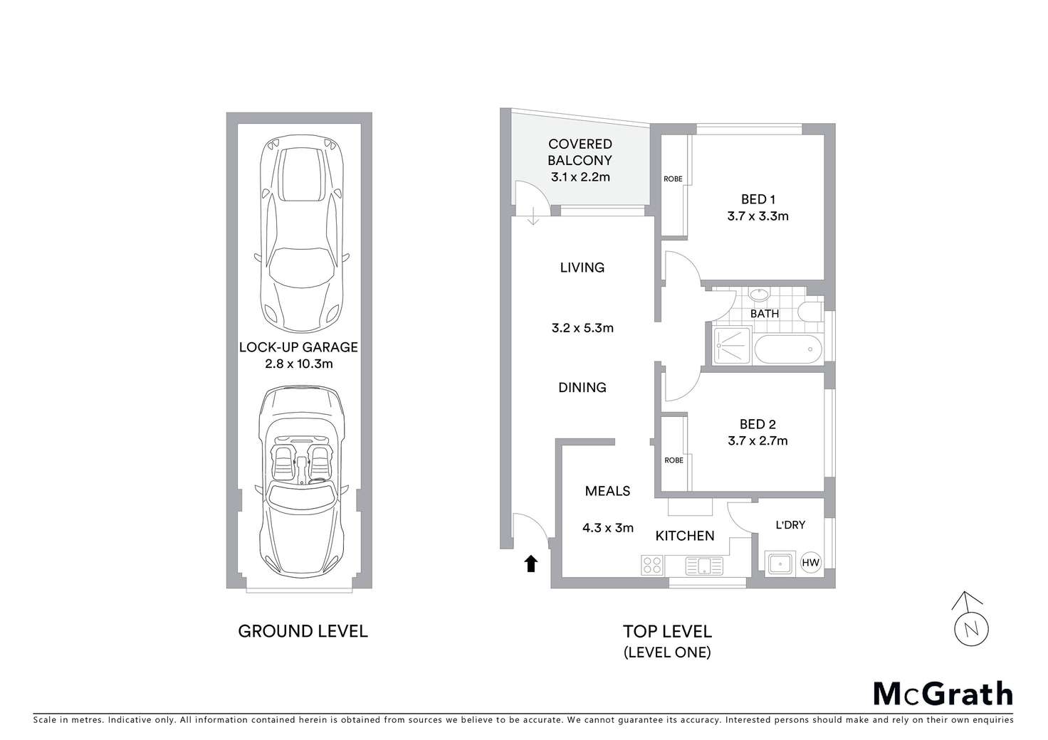 Floorplan of Homely apartment listing, 11/38-40 President Avenue, Kogarah NSW 2217