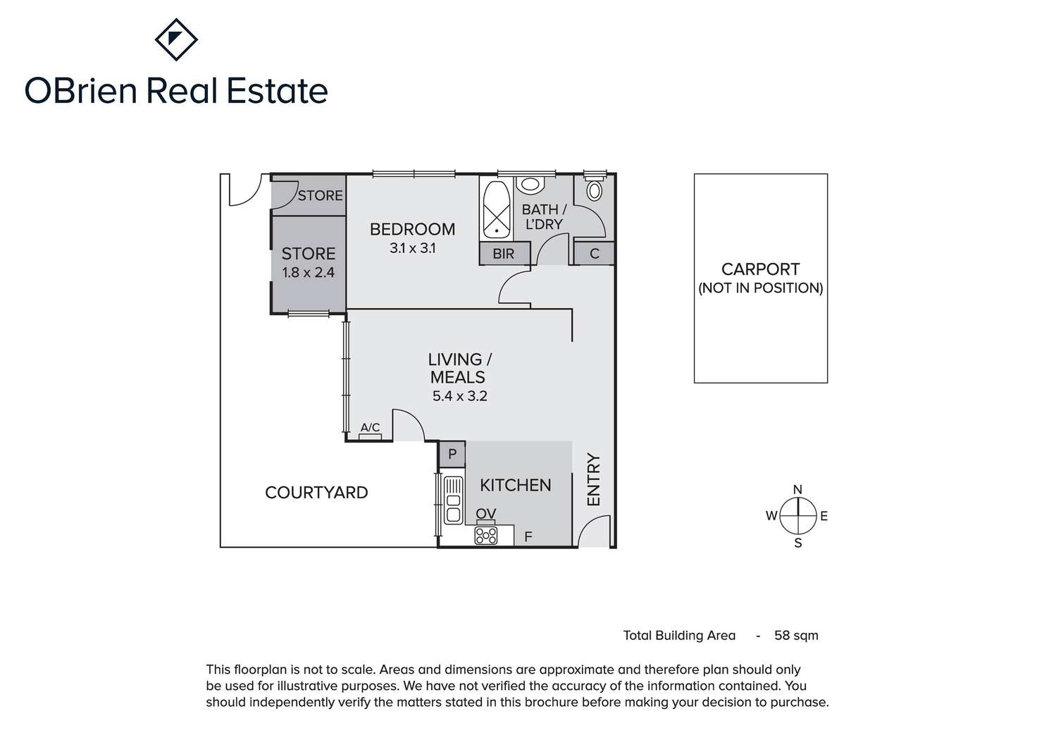 Floorplan of Homely apartment listing, 3/1 Wedd Street, Cheltenham VIC 3192