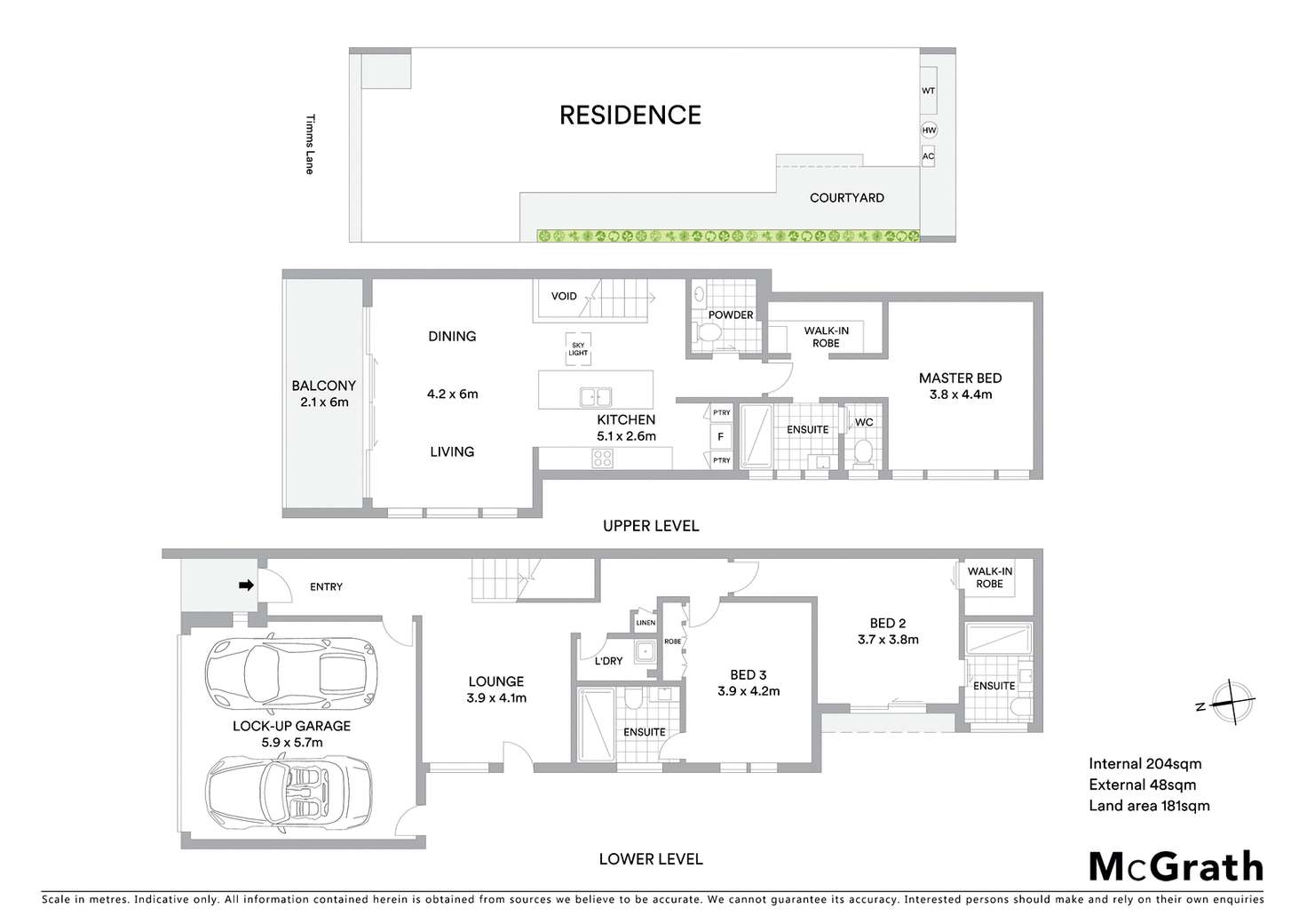 Floorplan of Homely house listing, 6 Timms Lane, Geelong West VIC 3218