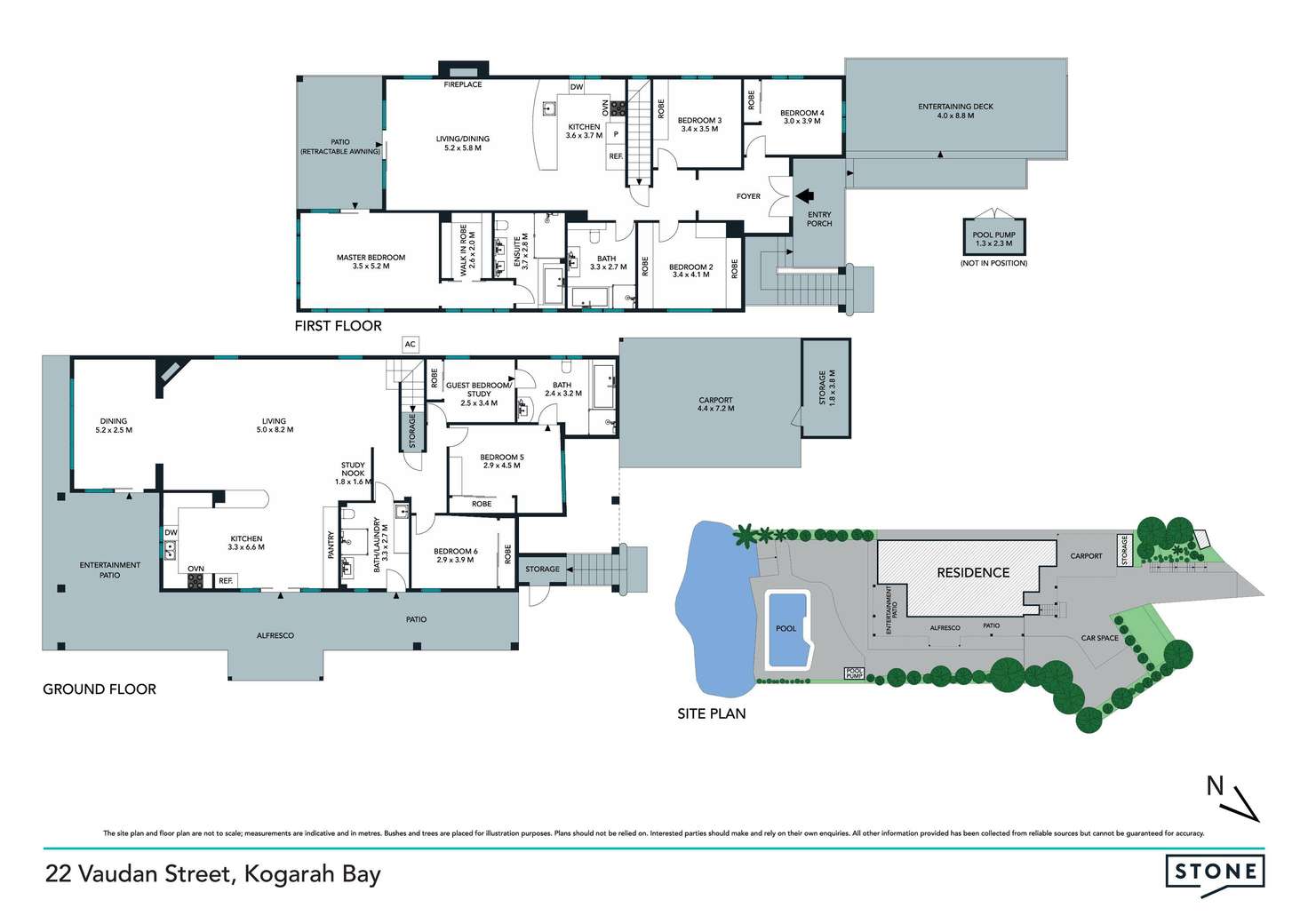 Floorplan of Homely house listing, 22 Vaudan Street, Kogarah Bay NSW 2217