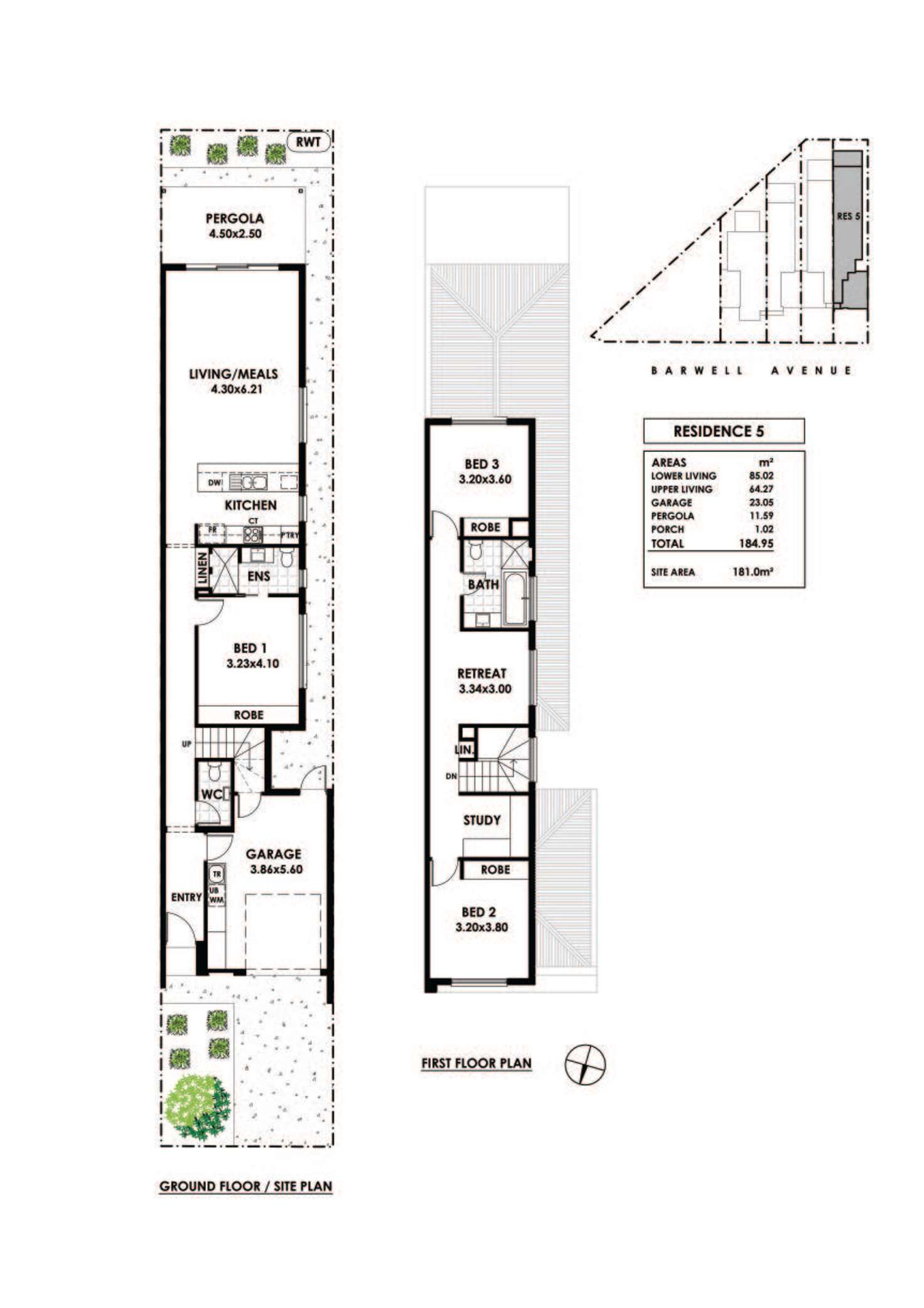 Floorplan of Homely house listing, 40D Barwell Avenue, Kurralta Park SA 5037