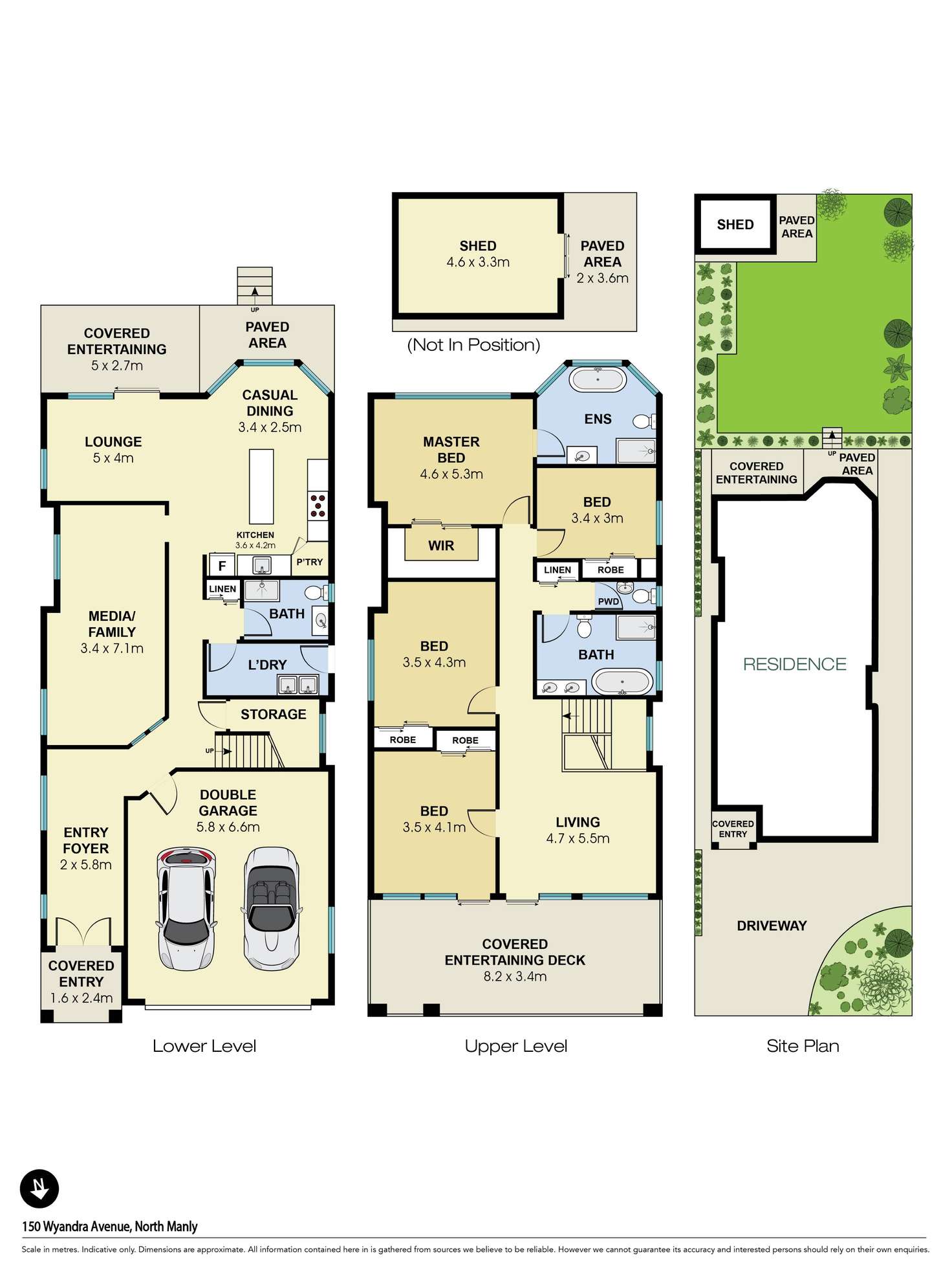 Floorplan of Homely house listing, 150 Wyadra Avenue, North Manly NSW 2100