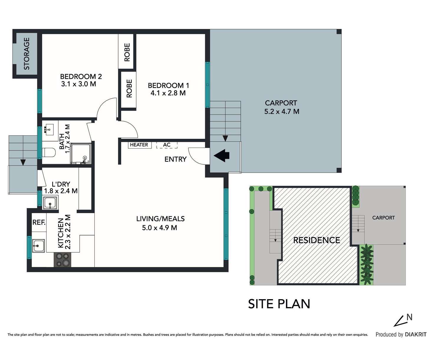 Floorplan of Homely unit listing, 2/813 Nepean Highway, Mornington VIC 3931