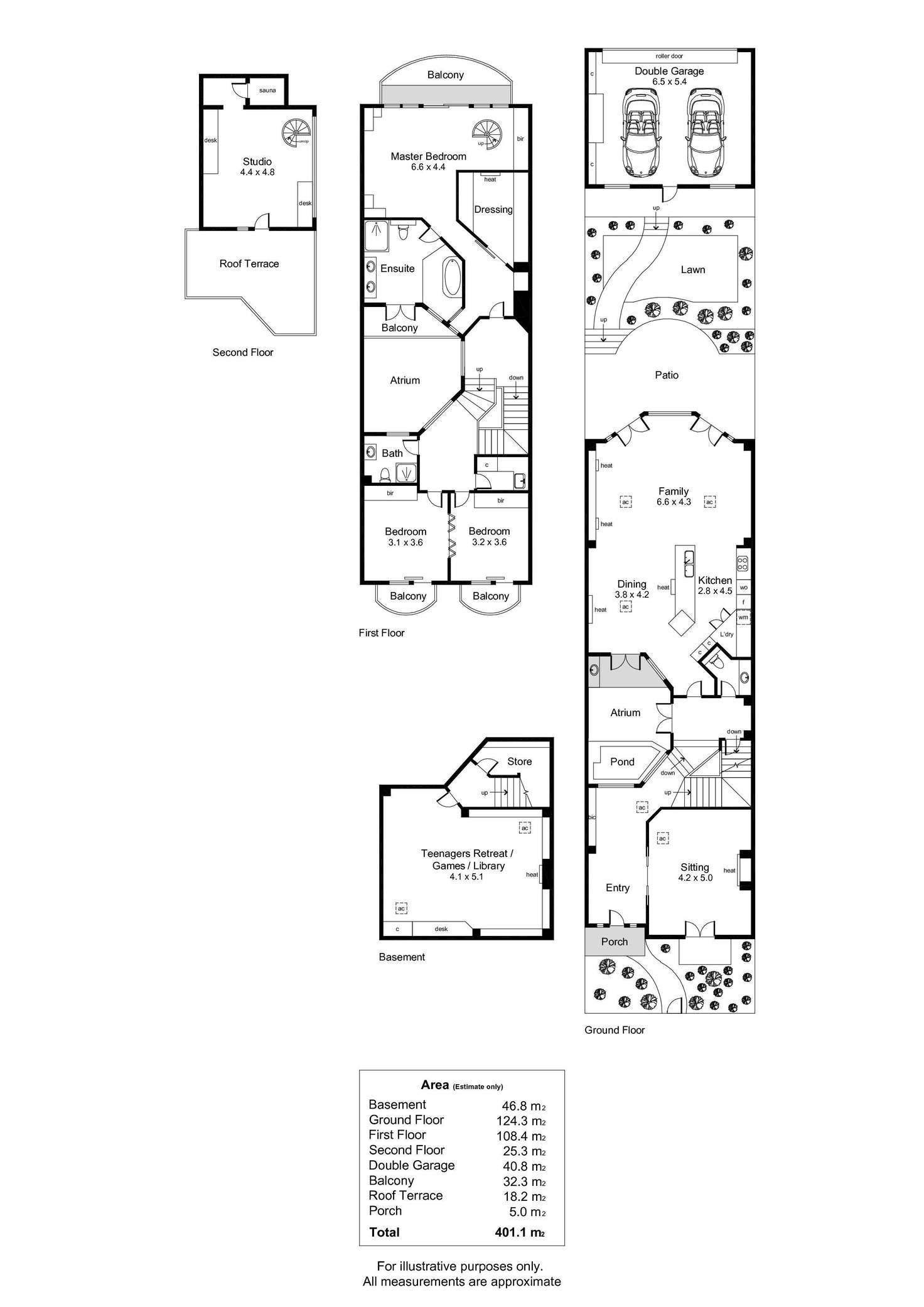 Floorplan of Homely house listing, 84 Palmer Place, North Adelaide SA 5006