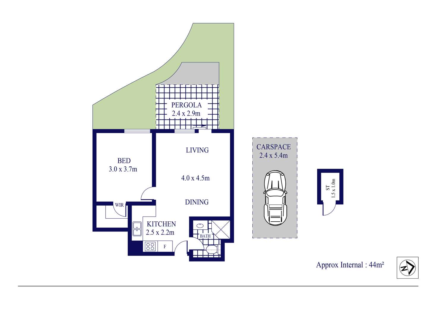 Floorplan of Homely apartment listing, 6/165 Victoria Road, Gladesville NSW 2111