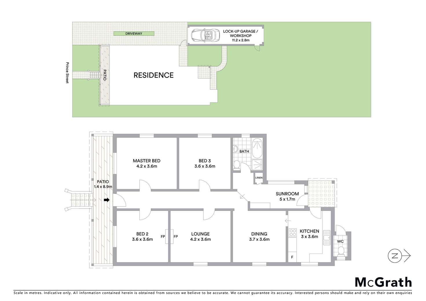 Floorplan of Homely house listing, 36 Prince Street, North Parramatta NSW 2151
