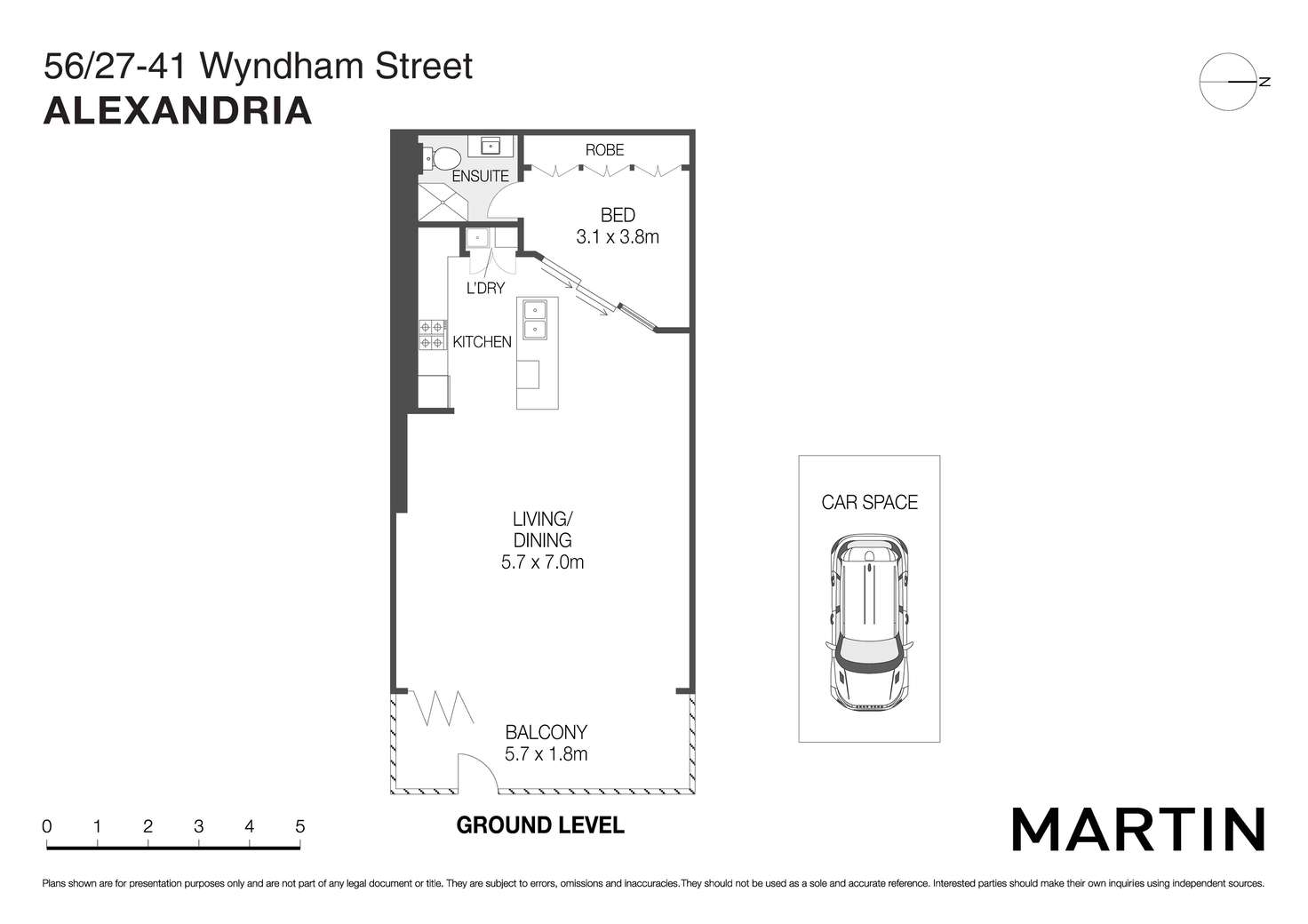 Floorplan of Homely apartment listing, 56/27-41 Wyndham Street, Alexandria NSW 2015