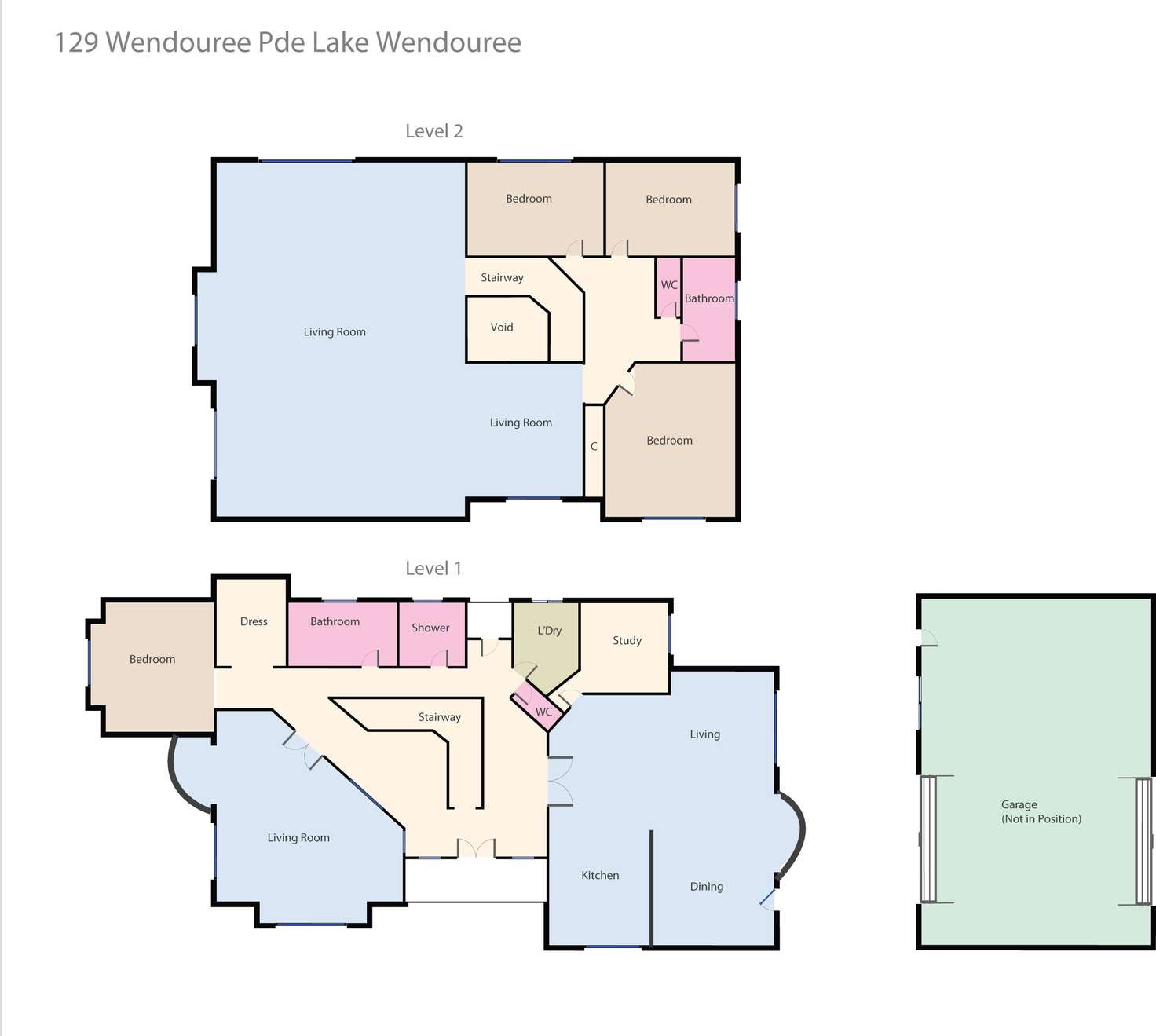 Floorplan of Homely house listing, 129 Wendouree Parade, Lake Wendouree VIC 3350