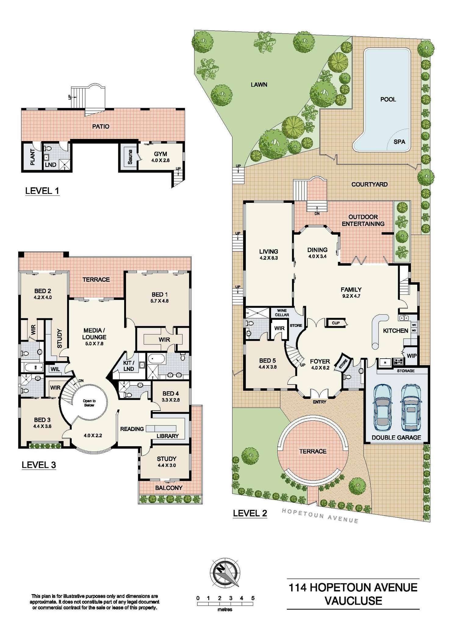 Floorplan of Homely house listing, 114 Hopetoun Avenue, Vaucluse NSW 2030