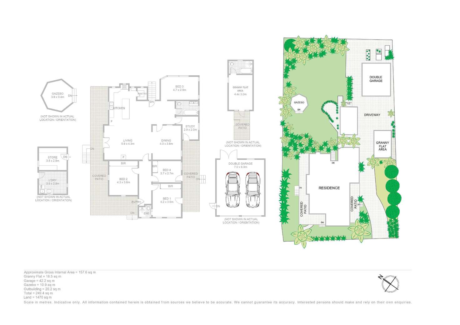 Floorplan of Homely house listing, 4 Azalea Avenue, Coffs Harbour NSW 2450