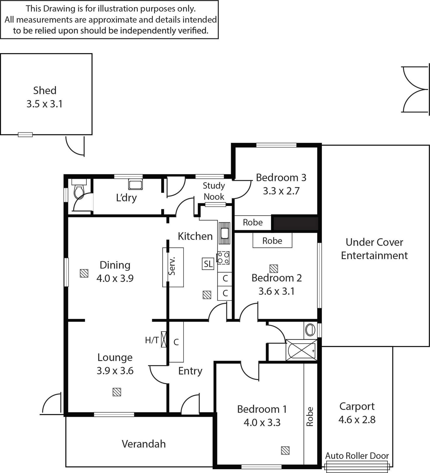 Floorplan of Homely house listing, 31 Angwin Avenue, Prospect SA 5082