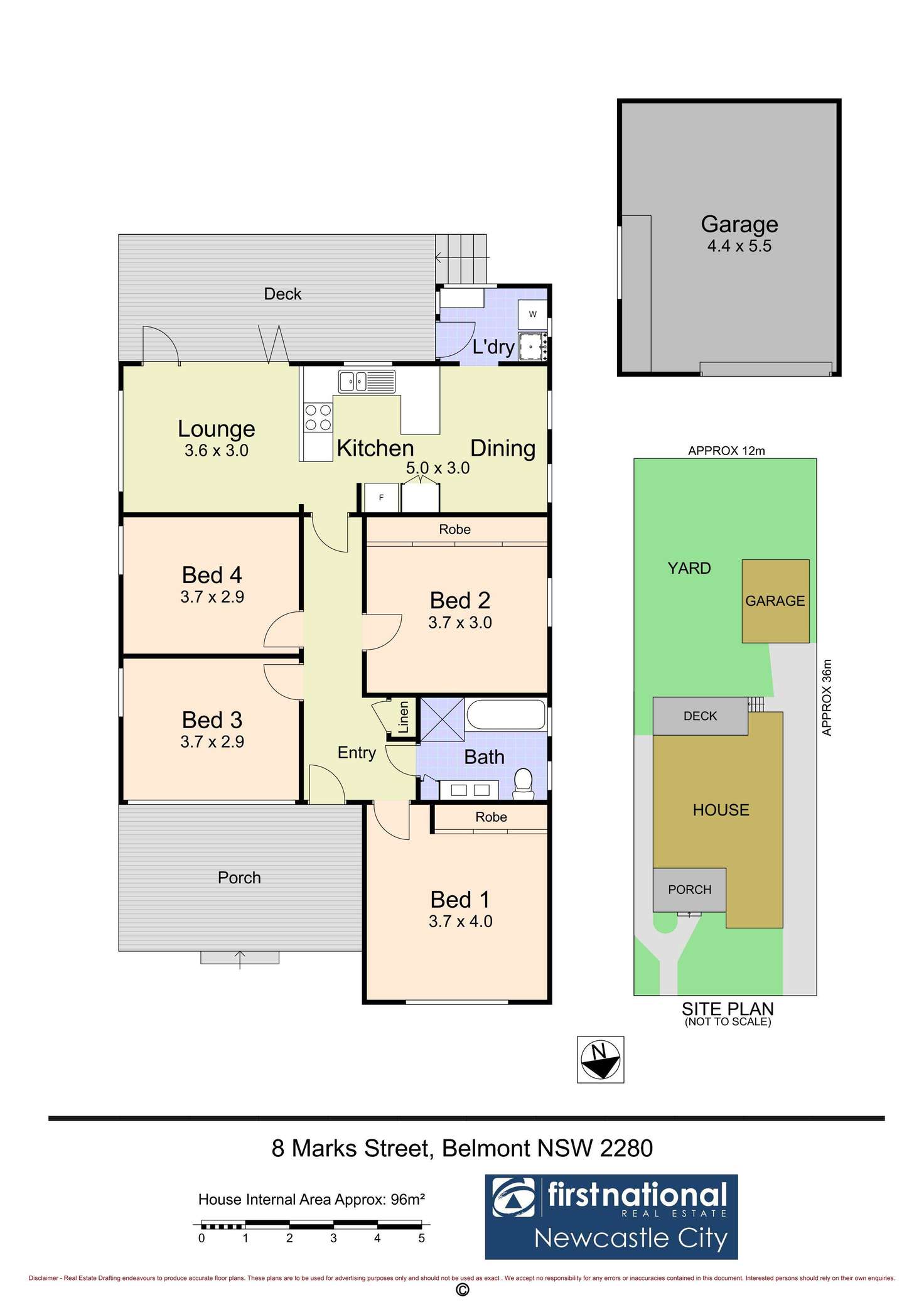 Floorplan of Homely house listing, 8 Marks Street, Belmont NSW 2280