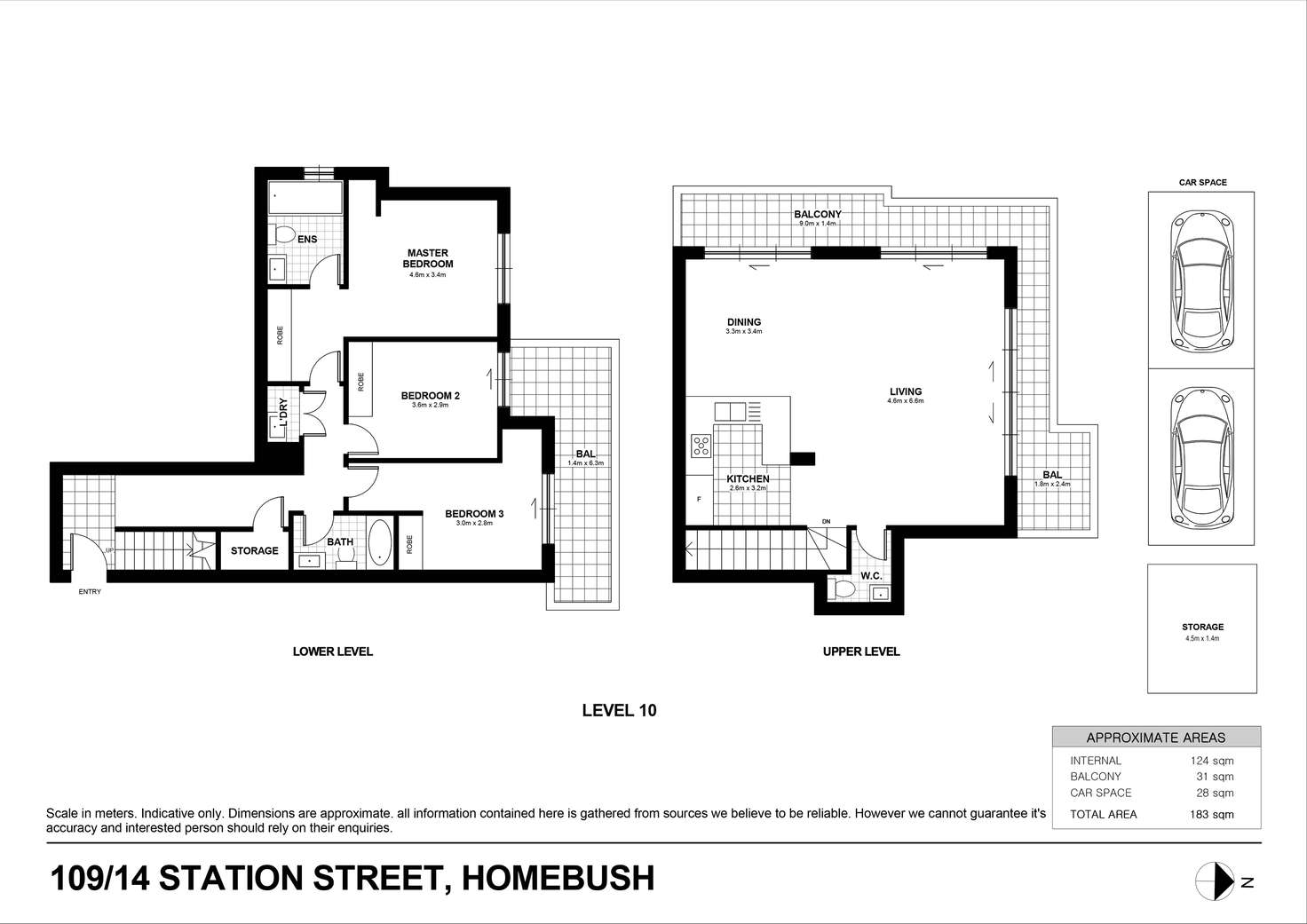 Floorplan of Homely apartment listing, 109/14-16 Station Street, Homebush NSW 2140