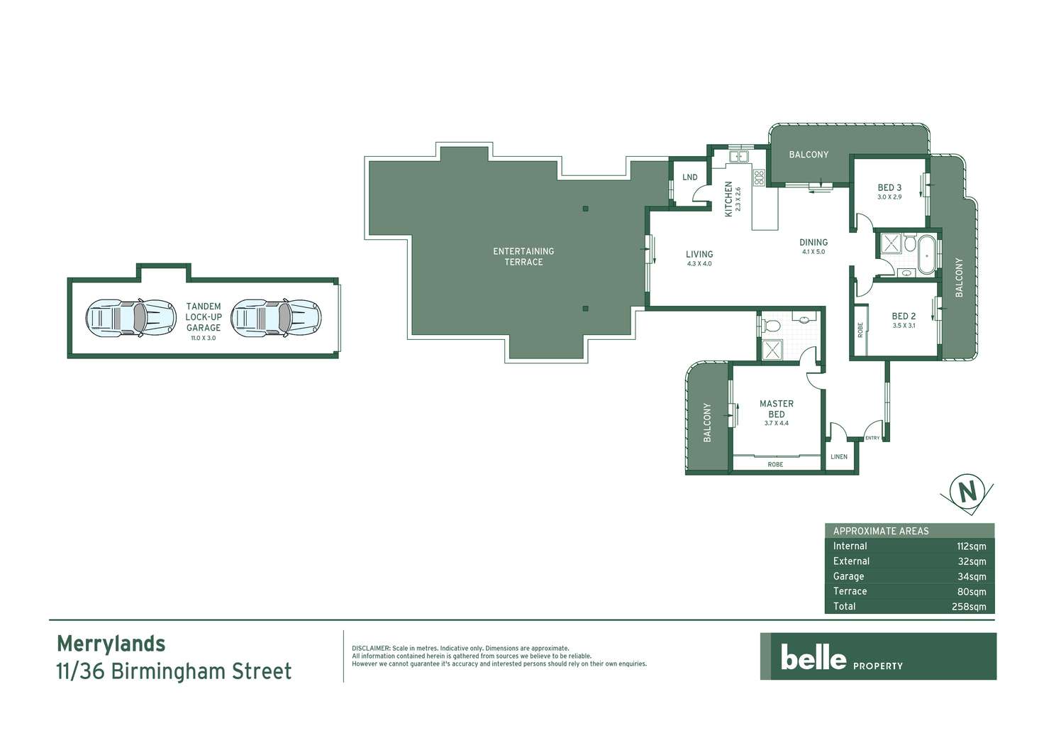 Floorplan of Homely apartment listing, 11/36 Birmingham Street, Merrylands NSW 2160