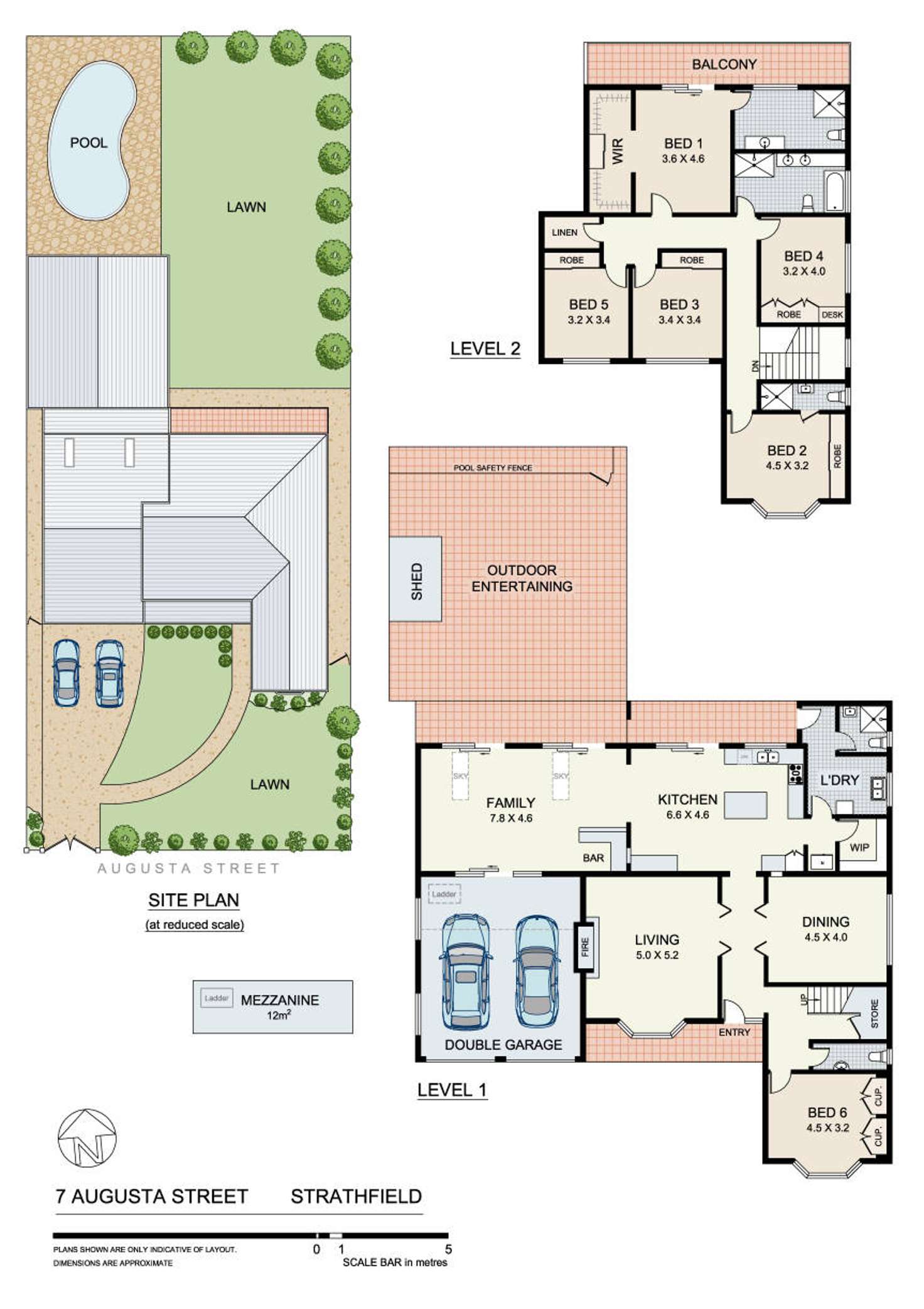 Floorplan of Homely house listing, 7 Augusta Street, Strathfield NSW 2135