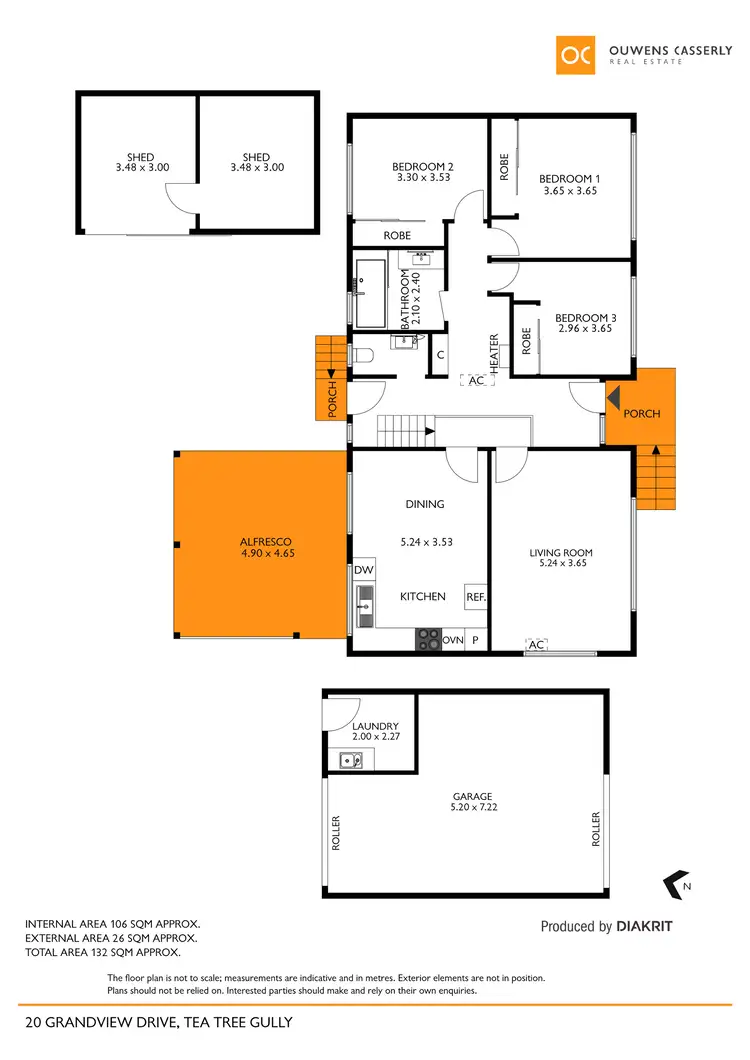 Floorplan of Homely house listing, 20 Grandview Drive, Tea Tree Gully SA 5091