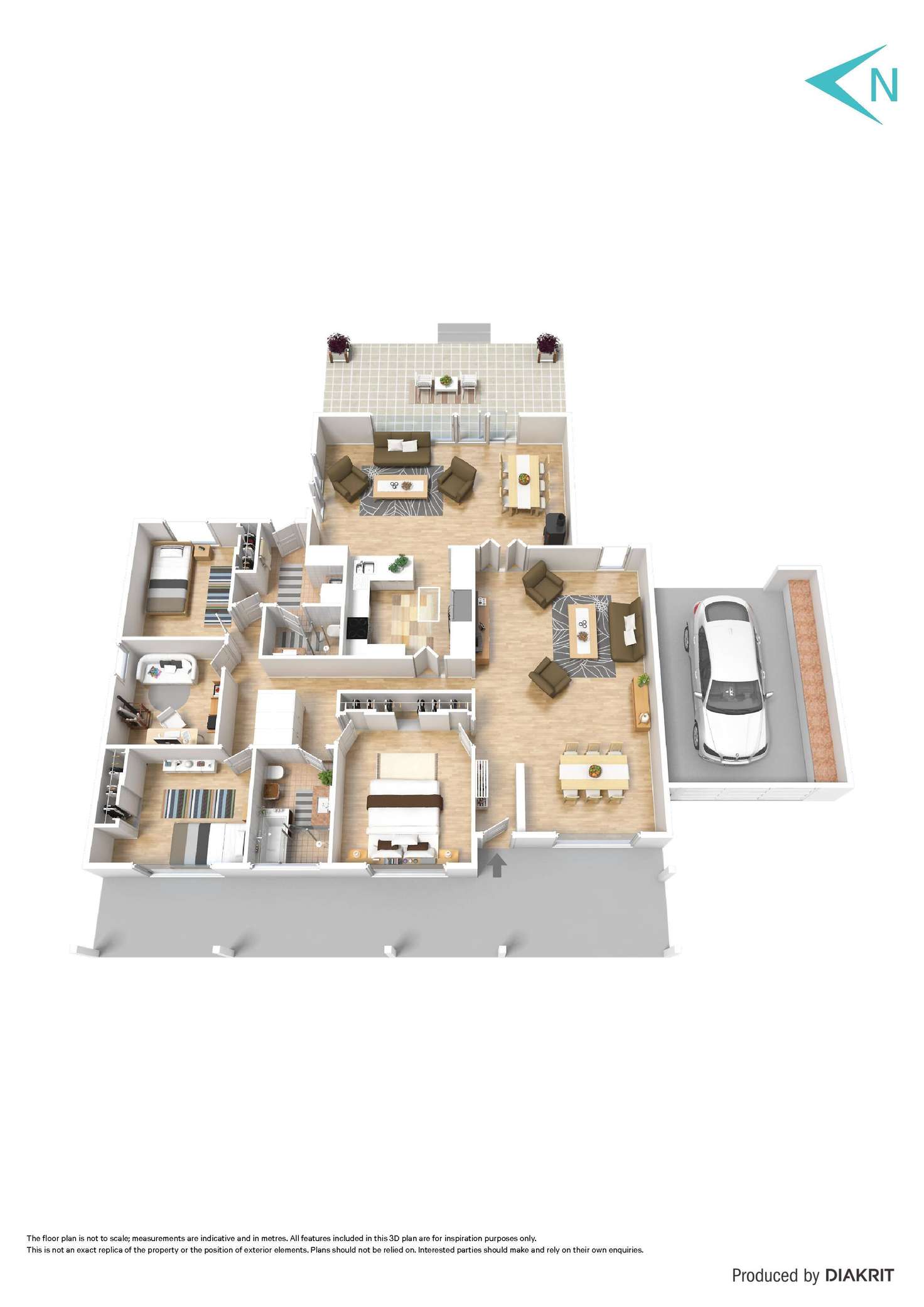 Floorplan of Homely house listing, 45 Davenport Terrace, Seaview Downs SA 5049