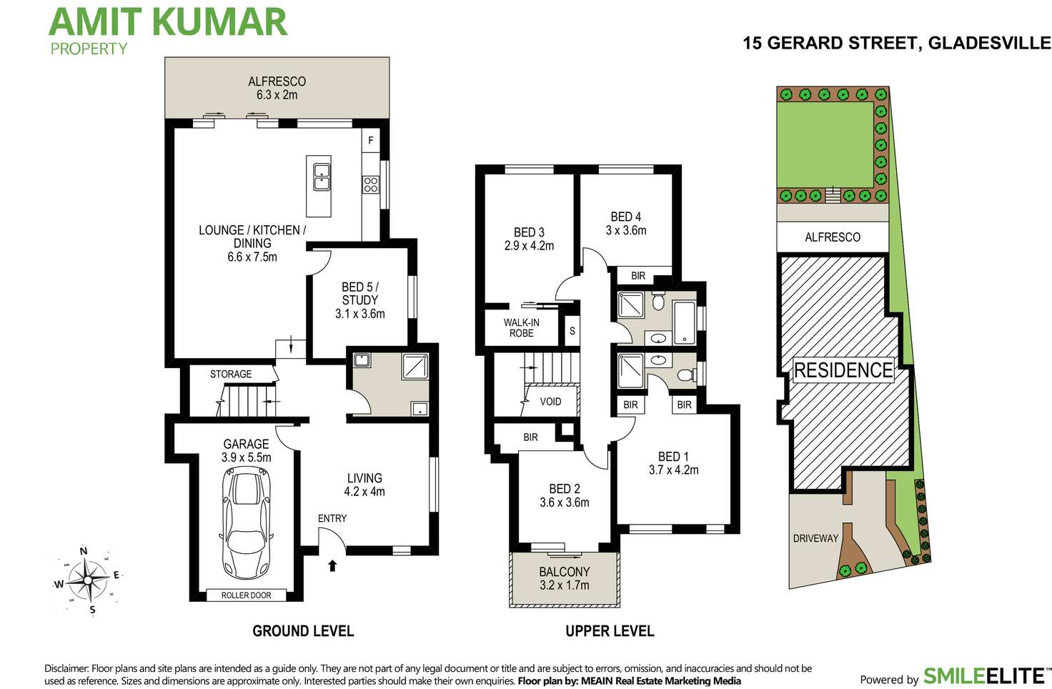 Floorplan of Homely house listing, 15 Gerard Street, Gladesville NSW 2111