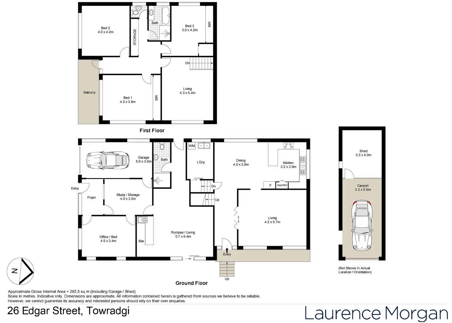 Floorplan of Homely house listing, 26 Edgar Street, Towradgi NSW 2518