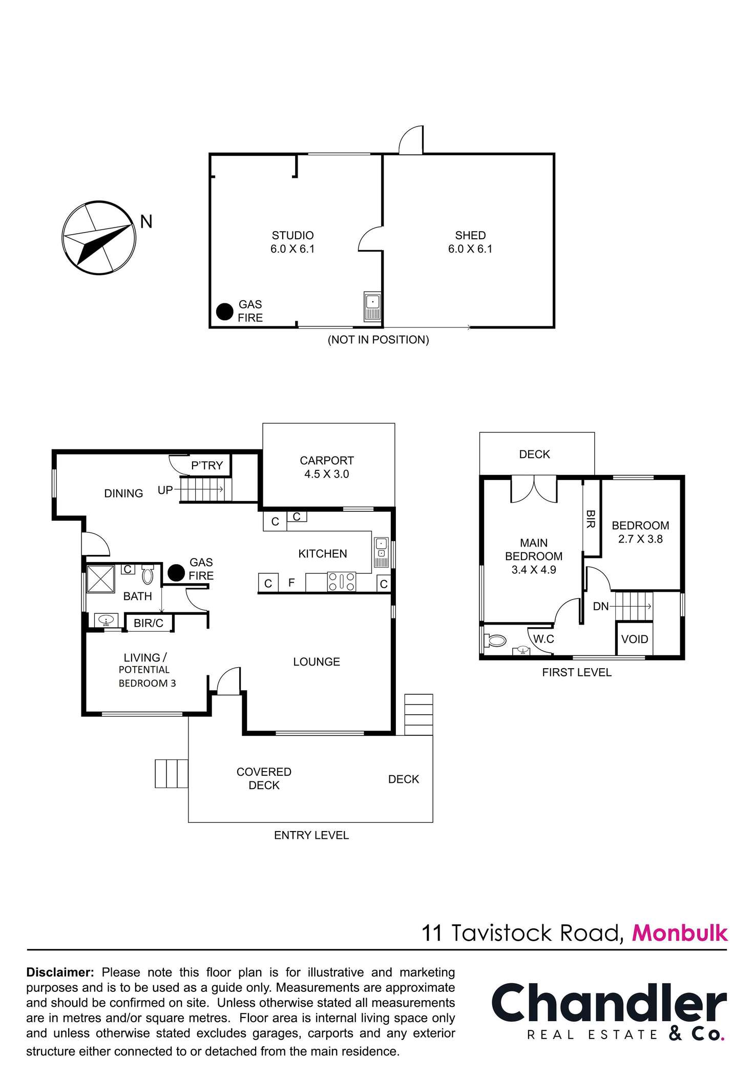 Floorplan of Homely house listing, 11 Tavistock Road, Monbulk VIC 3793