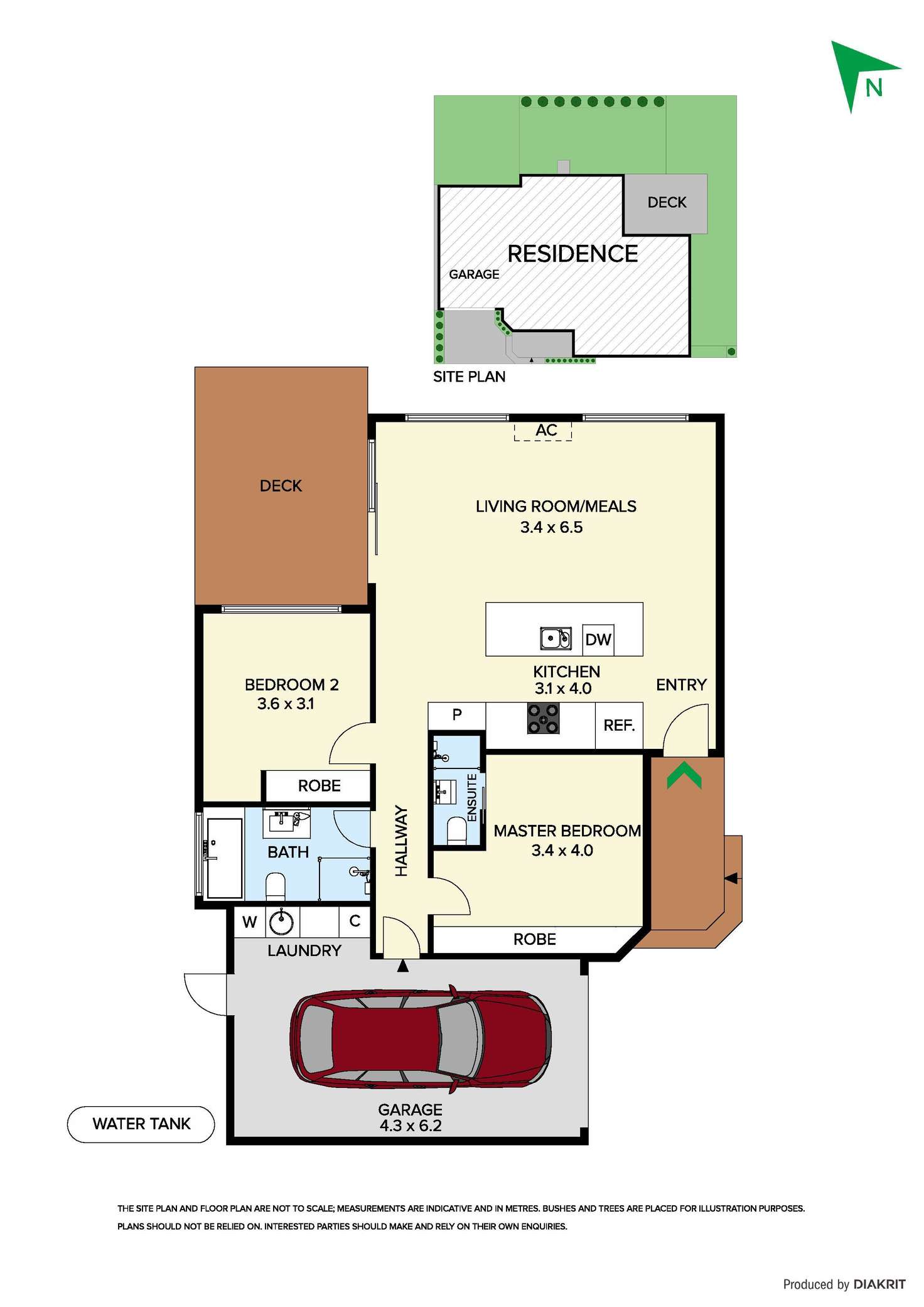 Floorplan of Homely unit listing, 3/4 Station Crescent, Baxter VIC 3911