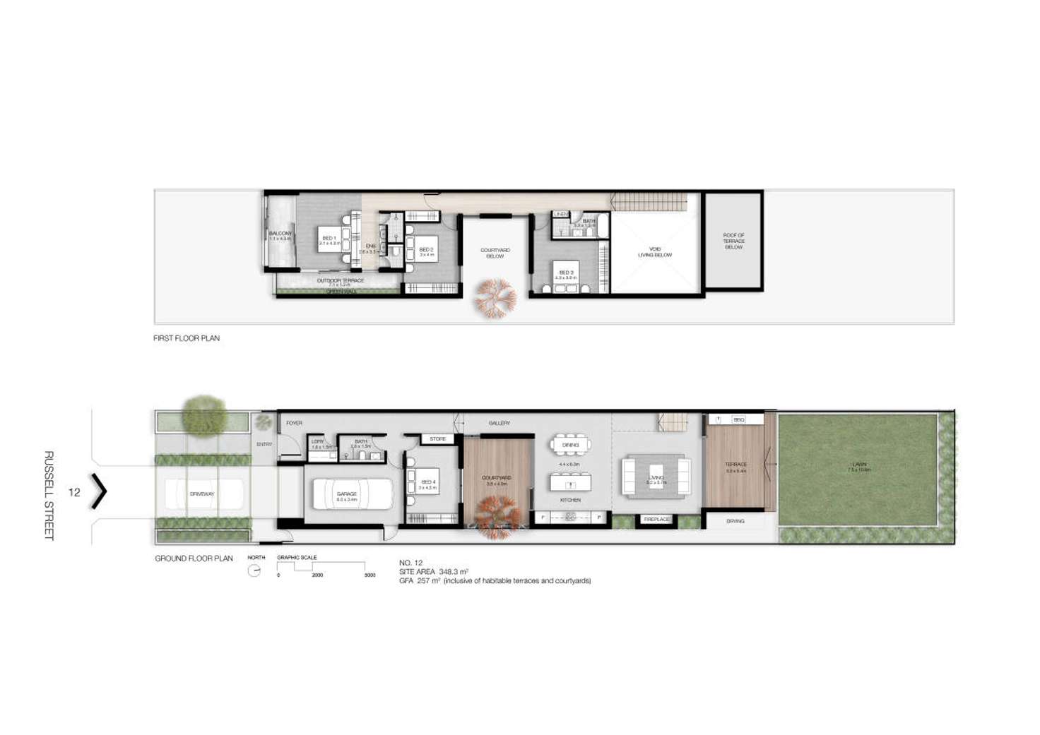 Floorplan of Homely house listing, 12 Russell Street, Russell Lea NSW 2046