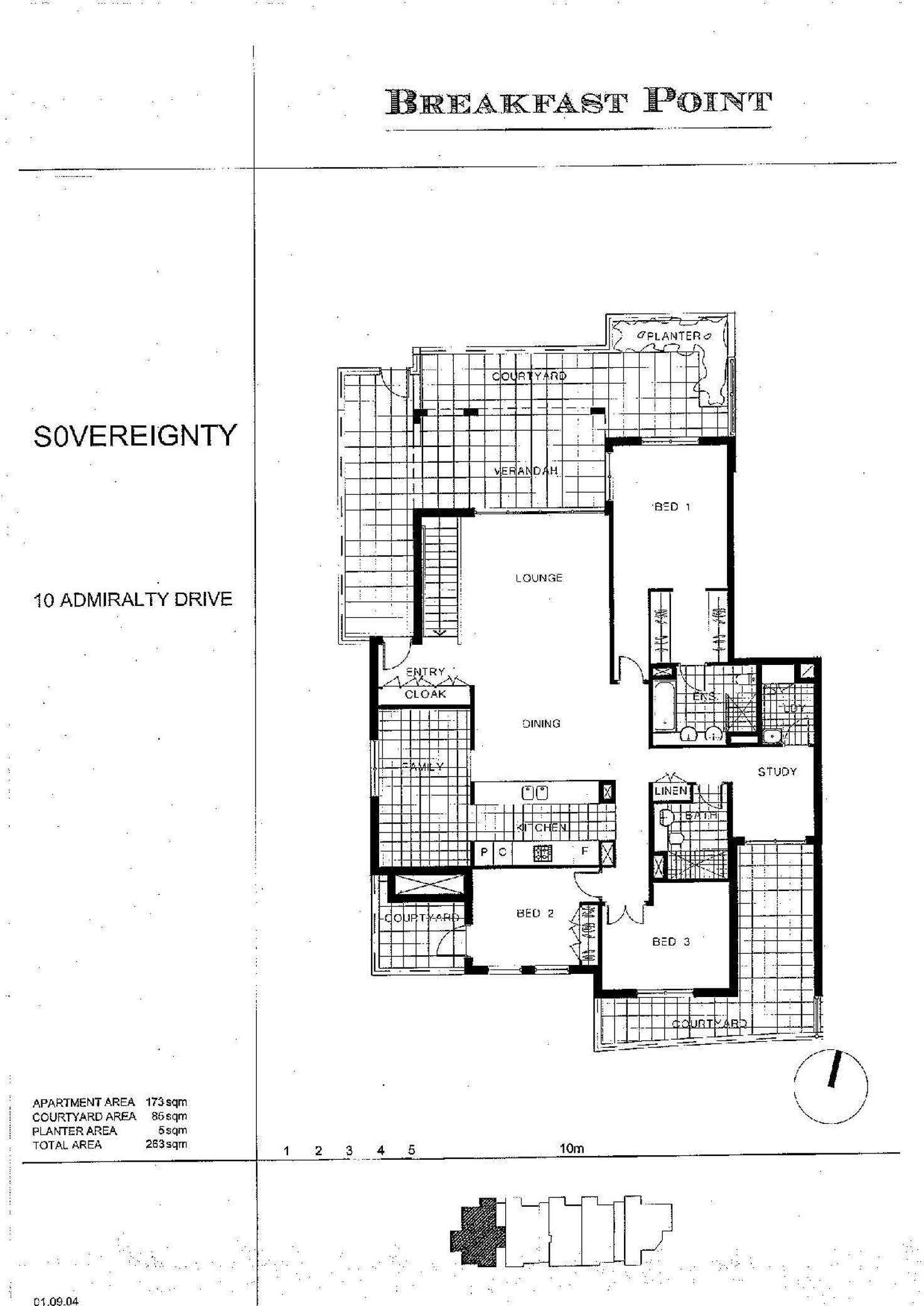 Floorplan of Homely apartment listing, 10 Admiralty Drive, Breakfast Point NSW 2137