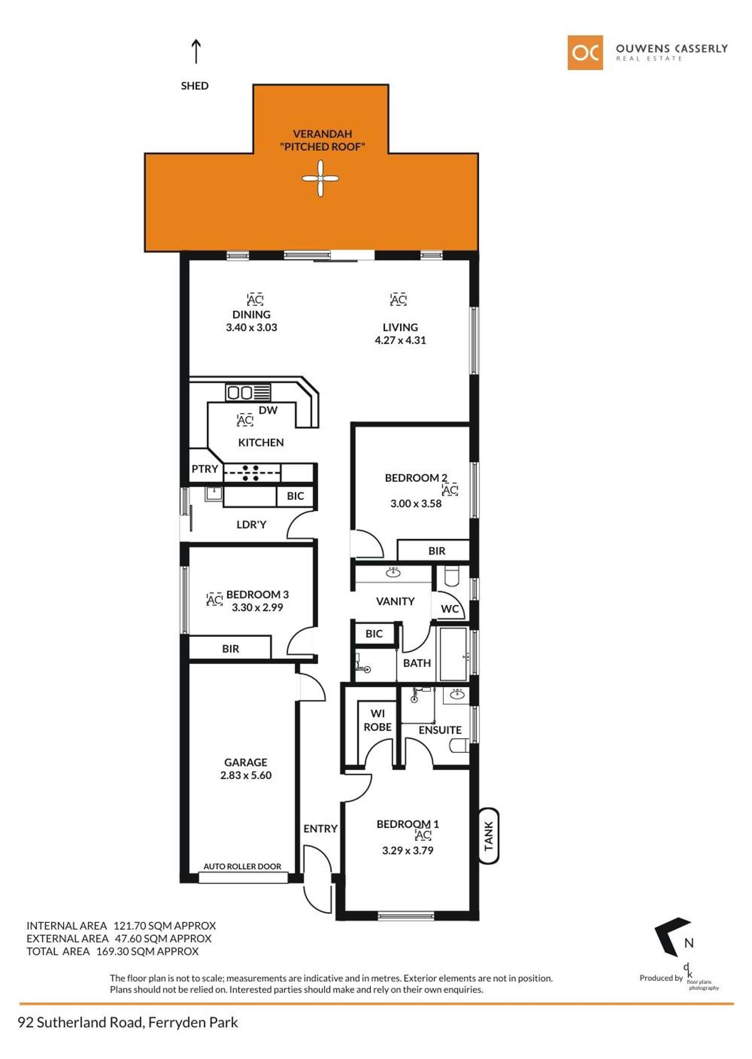 Floorplan of Homely house listing, 92 Sutherland Road, Ferryden Park SA 5010