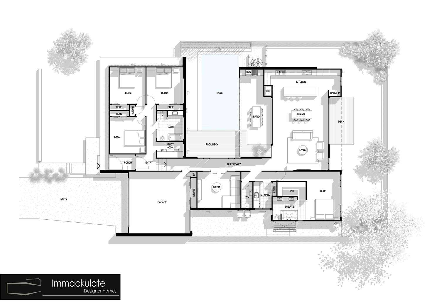 Floorplan of Homely house listing, 207 Balgownie Drive, Peregian Springs QLD 4573