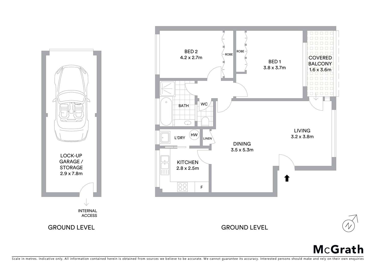 Floorplan of Homely unit listing, 3/22 Monomeeth Street, Bexley NSW 2207
