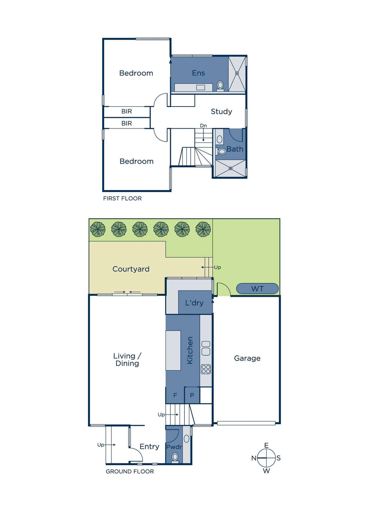 Floorplan of Homely townhouse listing, 2/8 Alder Street, Burwood VIC 3125