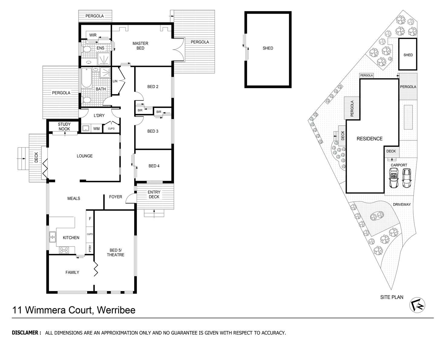 Floorplan of Homely house listing, 11 Wimmera Street, Werribee VIC 3030