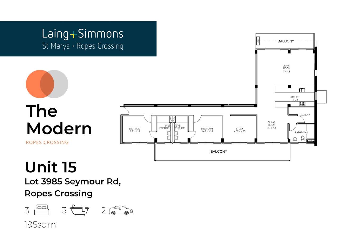 Floorplan of Homely unit listing, 15/4 Seymour Street, Ropes Crossing NSW 2760